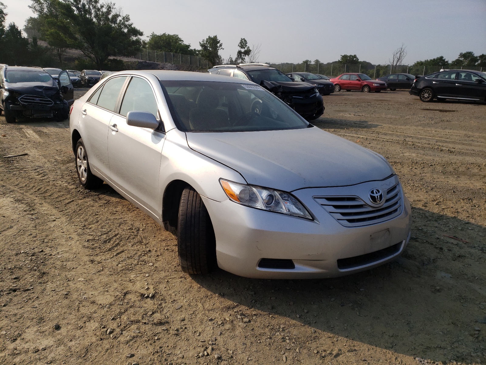 TOYOTA CAMRY CE 2007 with VIN 4T1BE46K27U156730 - Photo from auction