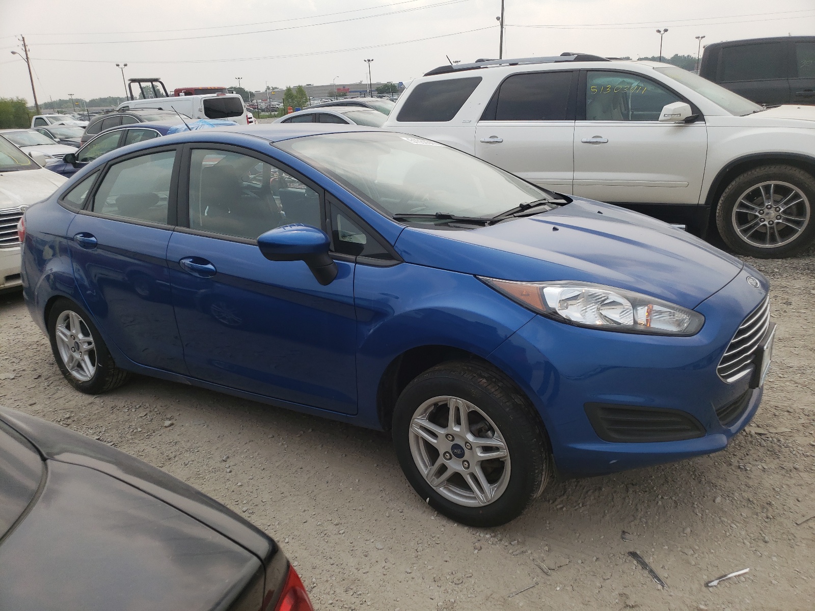 Photo 1 from auction – 2019 FORD FIESTA SE with VIN 3FADP4BJXKM114930