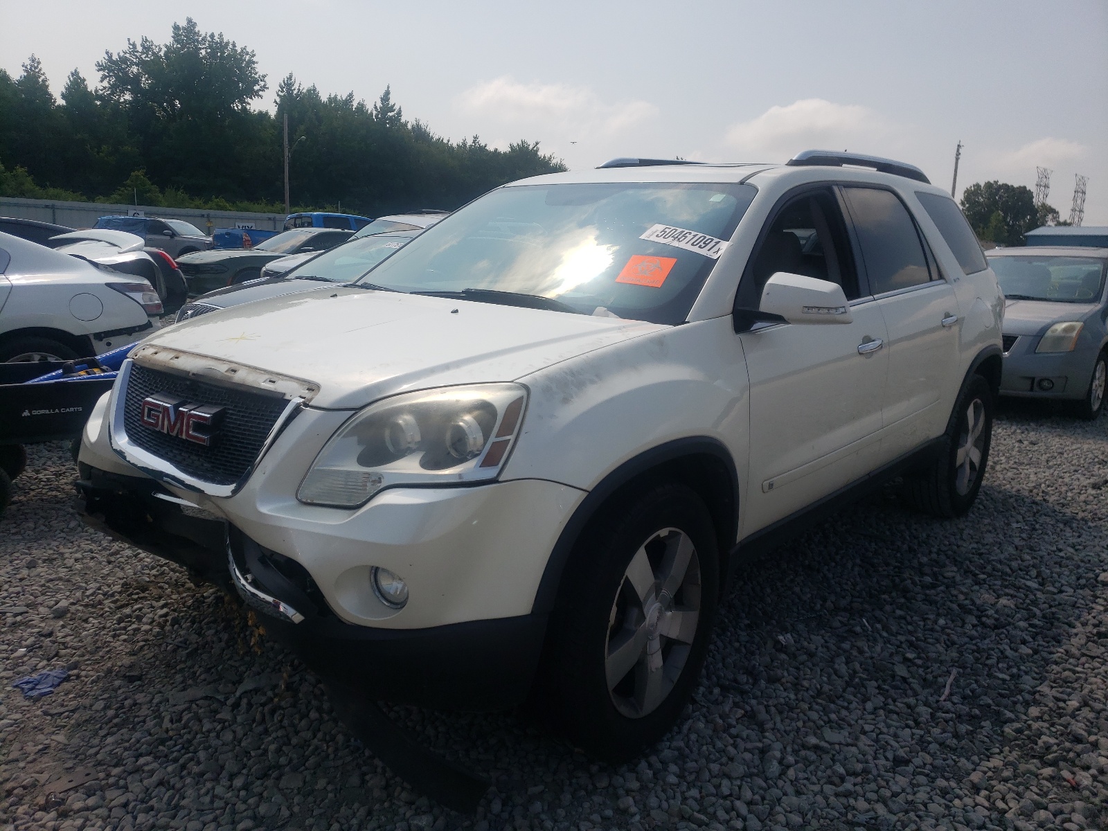 Photo 2 from auction – 2010 GMC ACADIA SLT with VIN 1GKLRMED9AJ100281