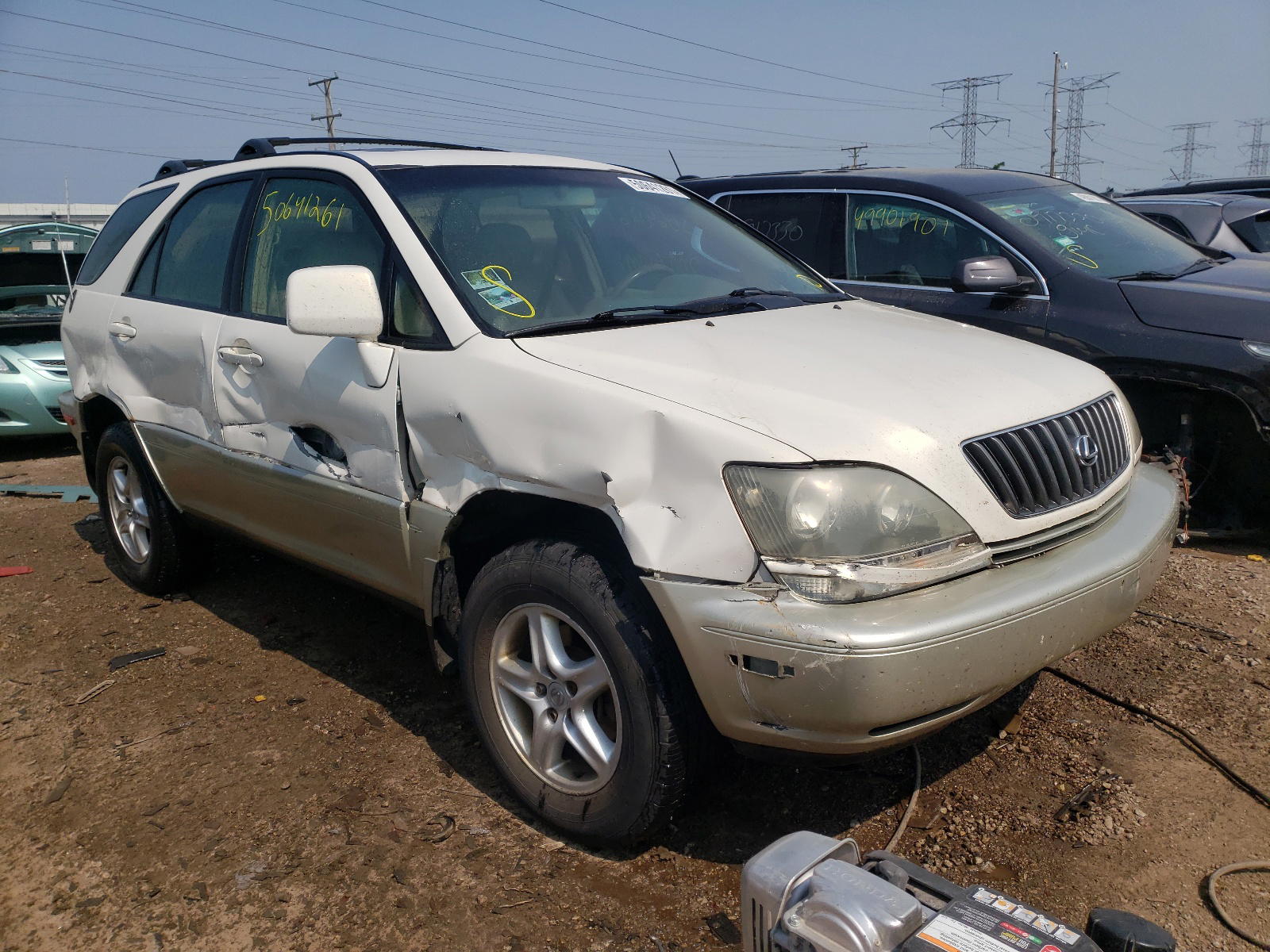 LEXUS RX 300 2000 with VIN JT6GF10U1Y0065478 - Photo from auction