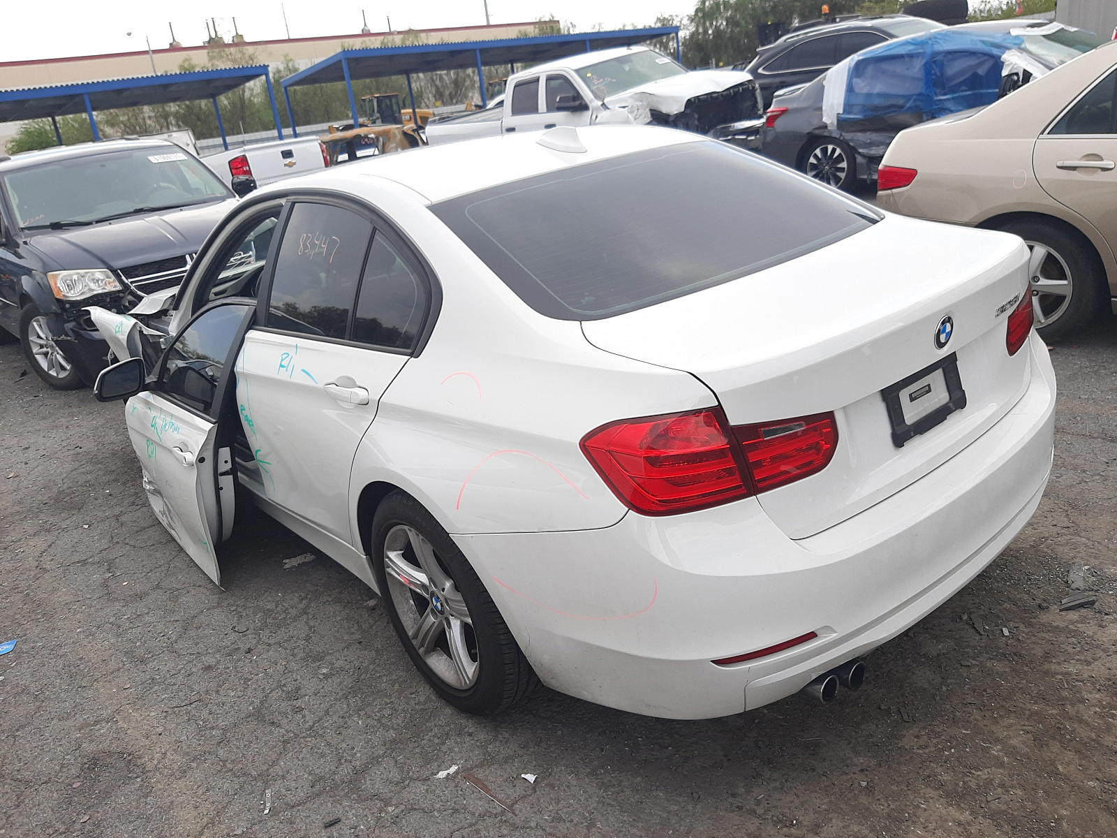 Photo 3 from auction – 2013 BMW 328 I with VIN WBA3A5C51DF602954