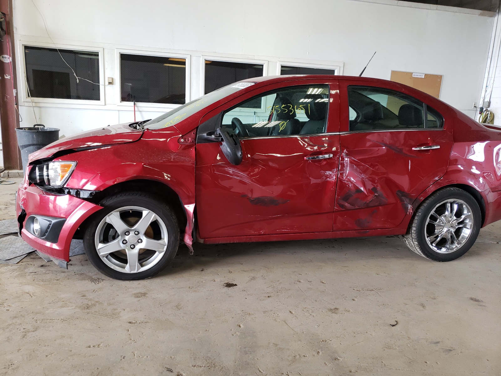 Photo 9 from auction – 2013 CHEVROLET SONIC LTZ with VIN 1G1JE5SB5D4180164