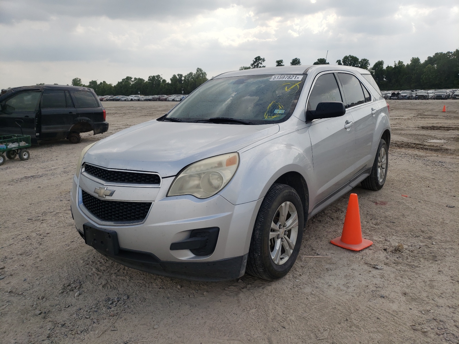 Photo 2 from auction – 2010 CHEVROLET EQUINOX LS with VIN 2CNALBEW5A6351897