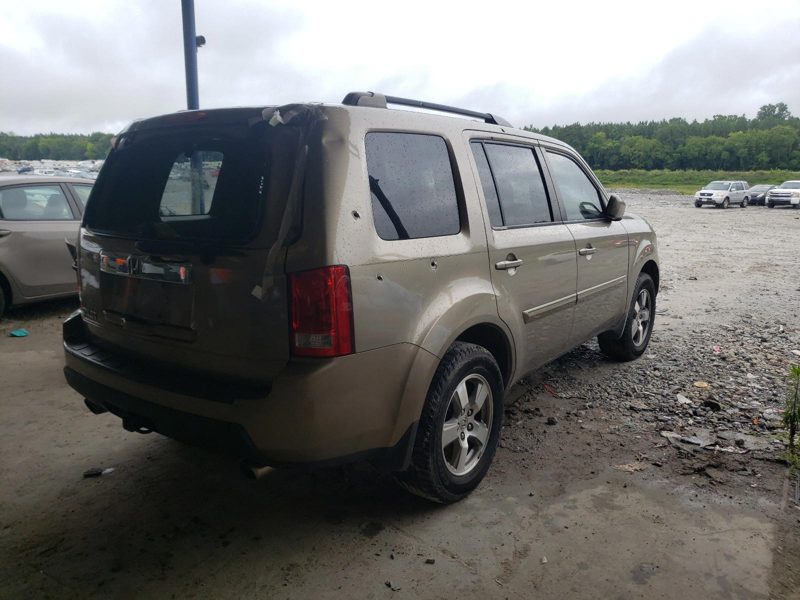 Photo 4 from auction – 2009 HONDA PILOT EX with VIN 5FNYF38499B025293