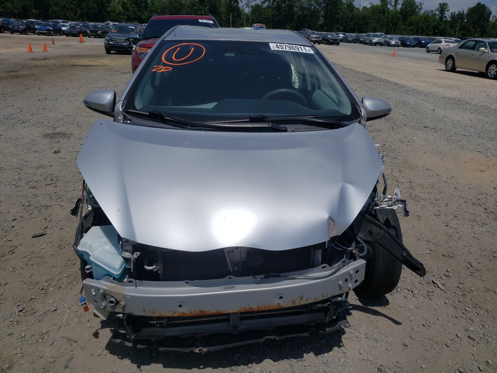 Photo 9 from auction – 2012 TOYOTA PRIUS C with VIN JTDKDTB35C1501860