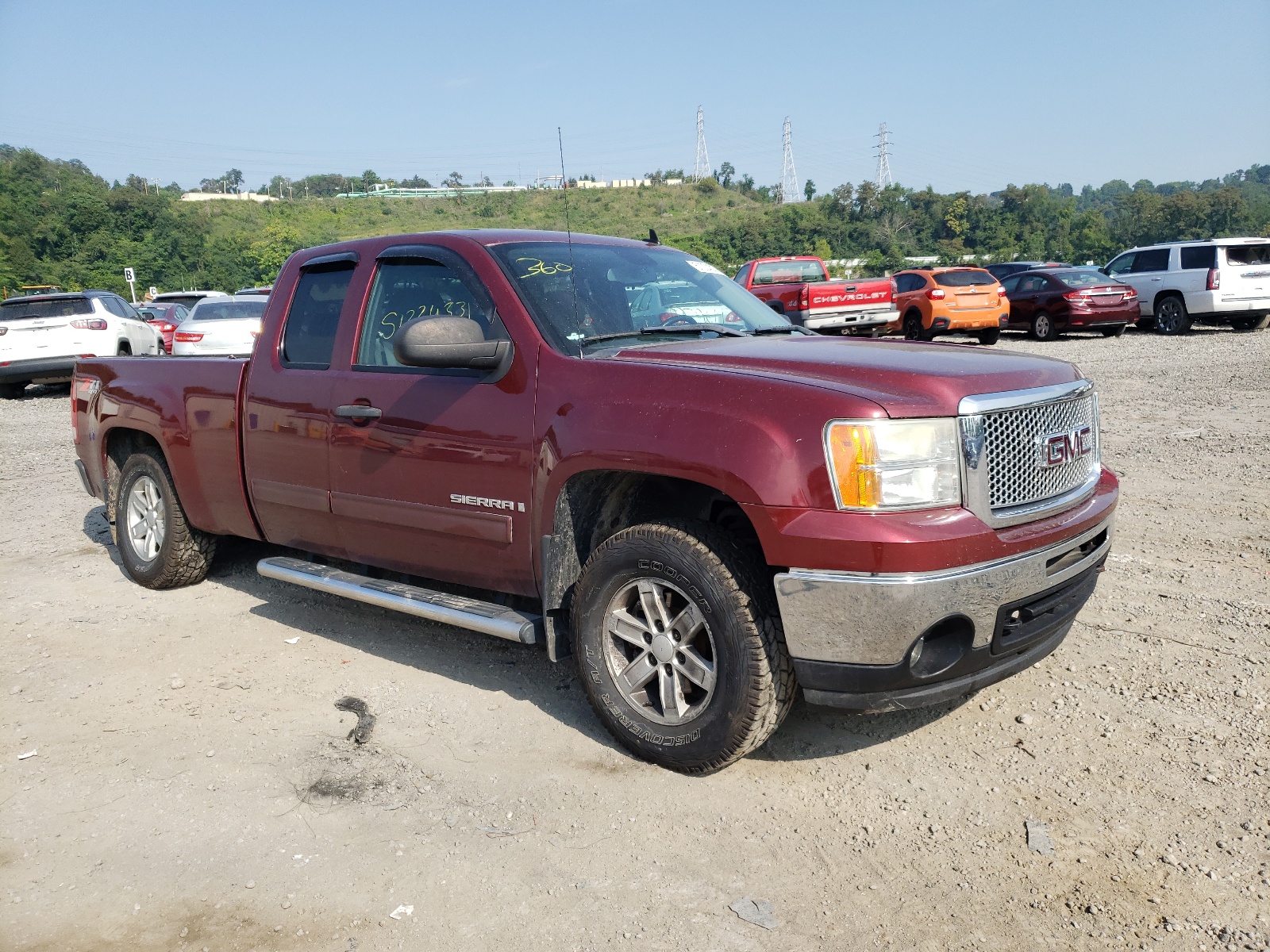 GMC SIERRA K15 2009 with VIN 1GTEK29089Z135248 - Photo from auction