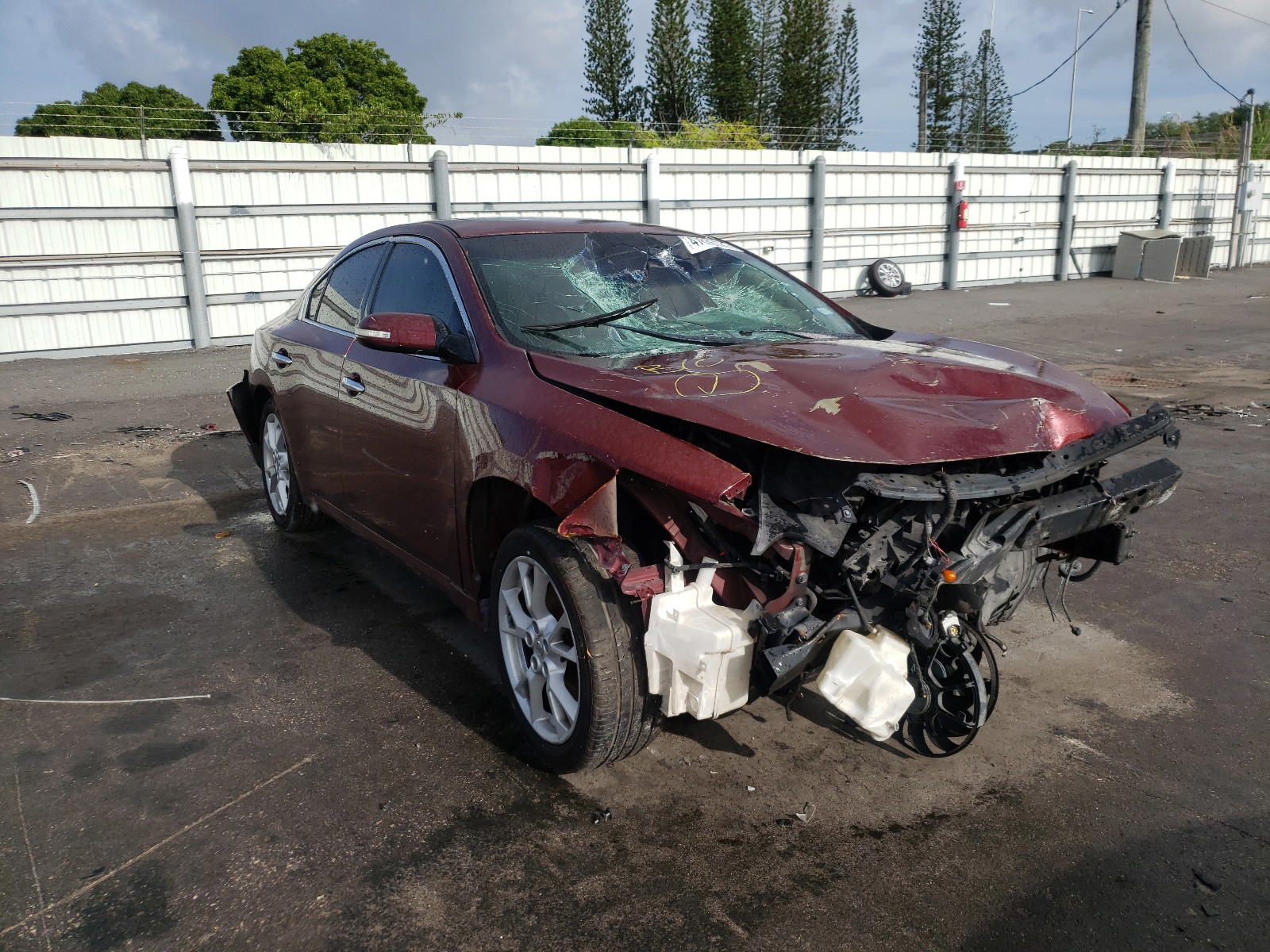 NISSAN MAXIMA S 2012 with VIN 1N4AA5AP7CC844149 - Photo from auction