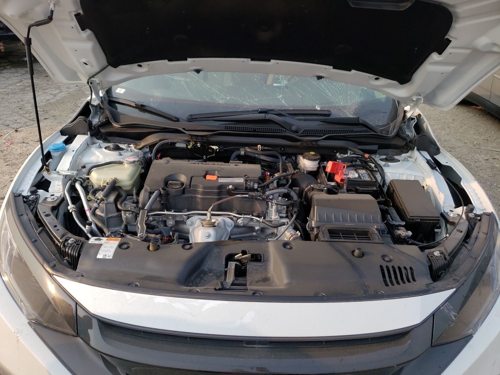Photo 7 from auction – 2020 HONDA CIVIC LX with VIN 19XFC2F60LE029907