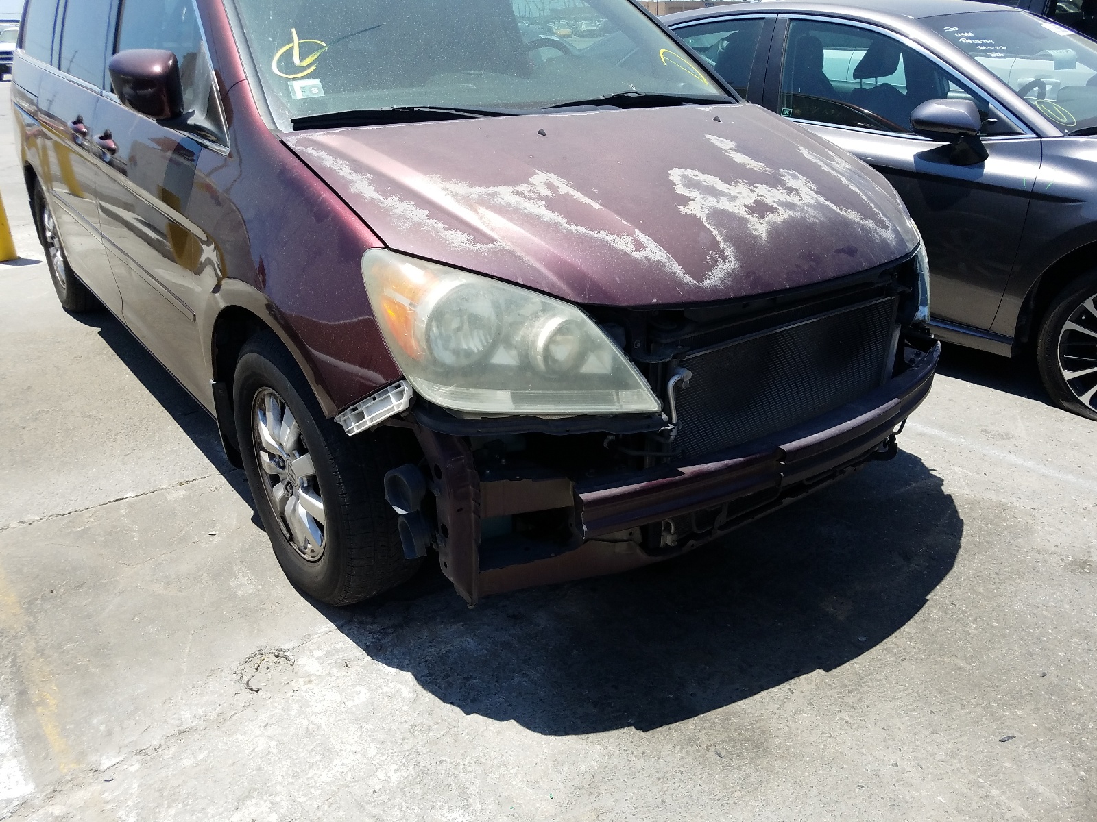 Photo 9 from auction – 2010 HONDA ODYSSEY EX with VIN 5FNRL3H60AB087054