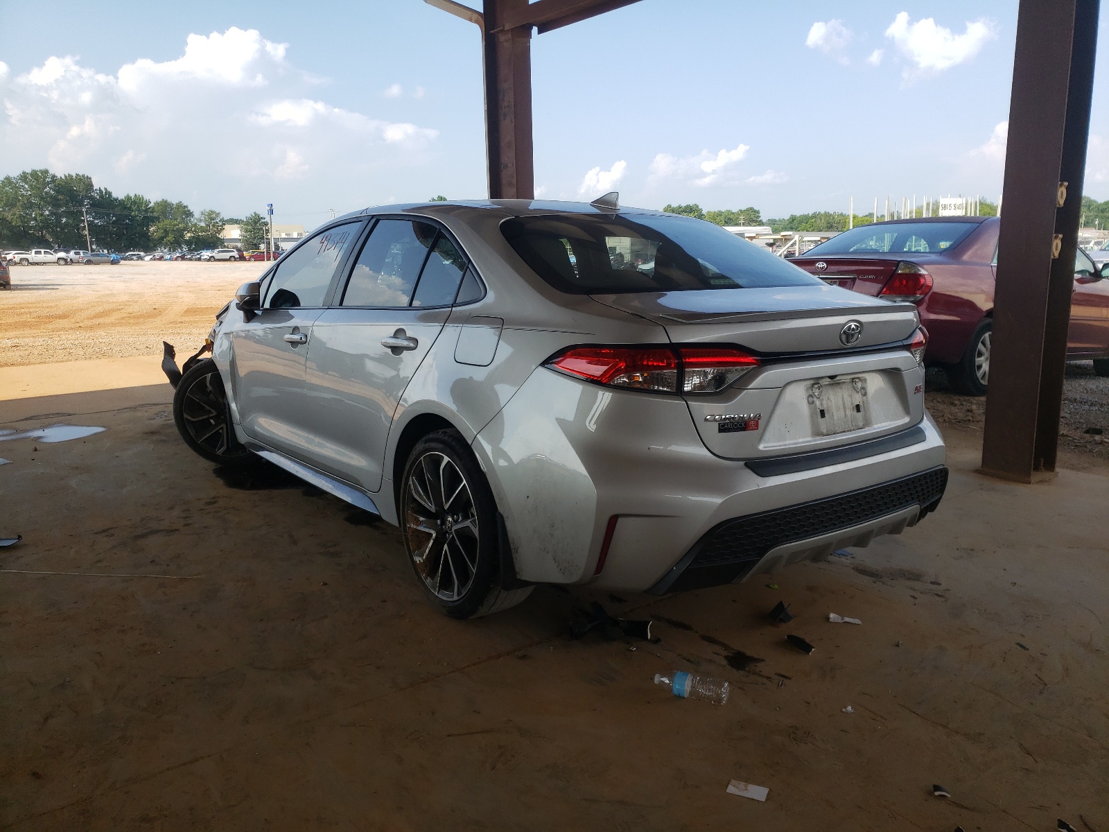 Photo 3 from auction – 2020 TOYOTA COROLLA SE with VIN 5YFS4RCE7LP020068