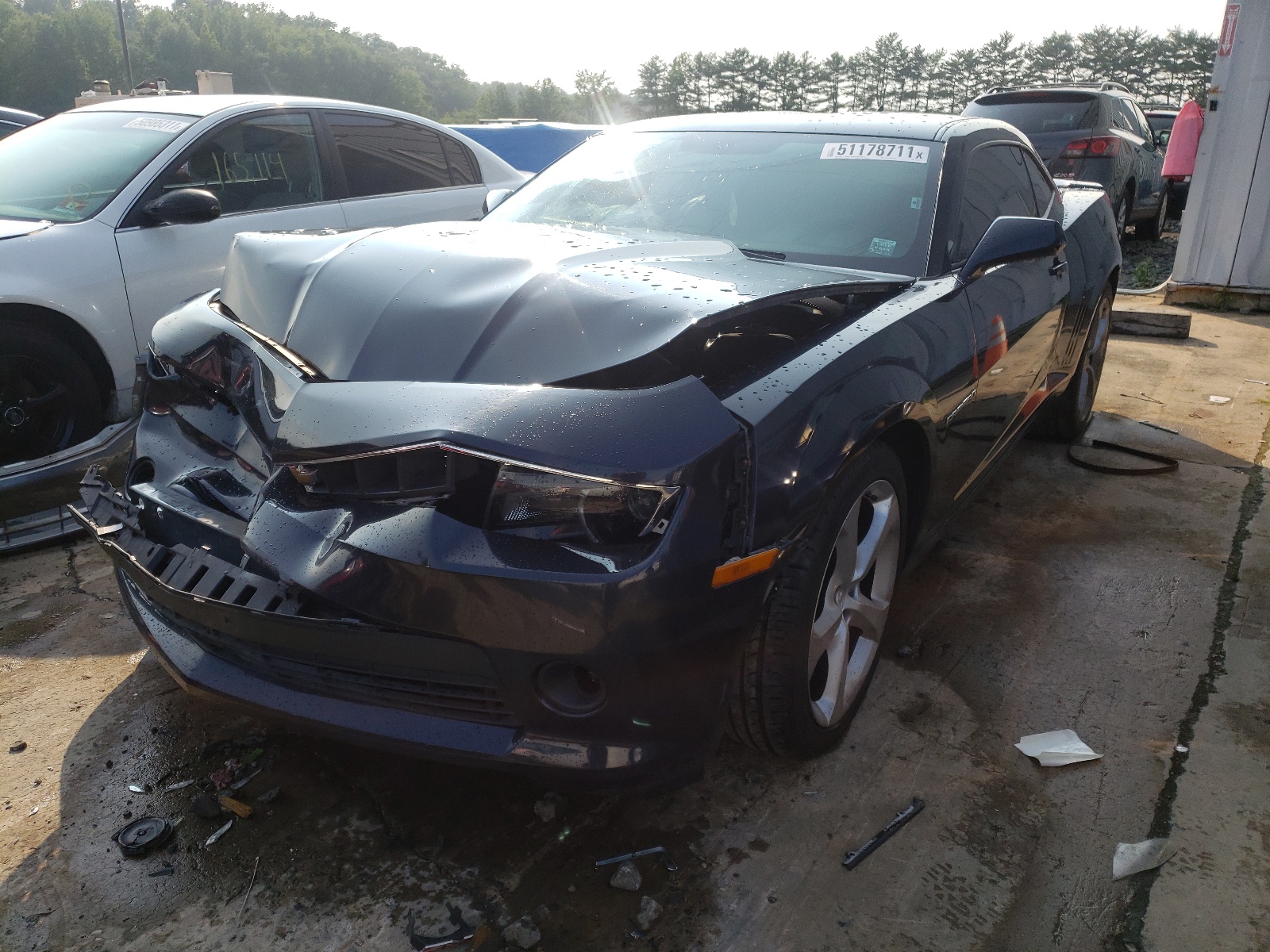 Photo 2 from auction – 2014 CHEVROLET CAMARO LT with VIN 2G1FB1E31E9186912