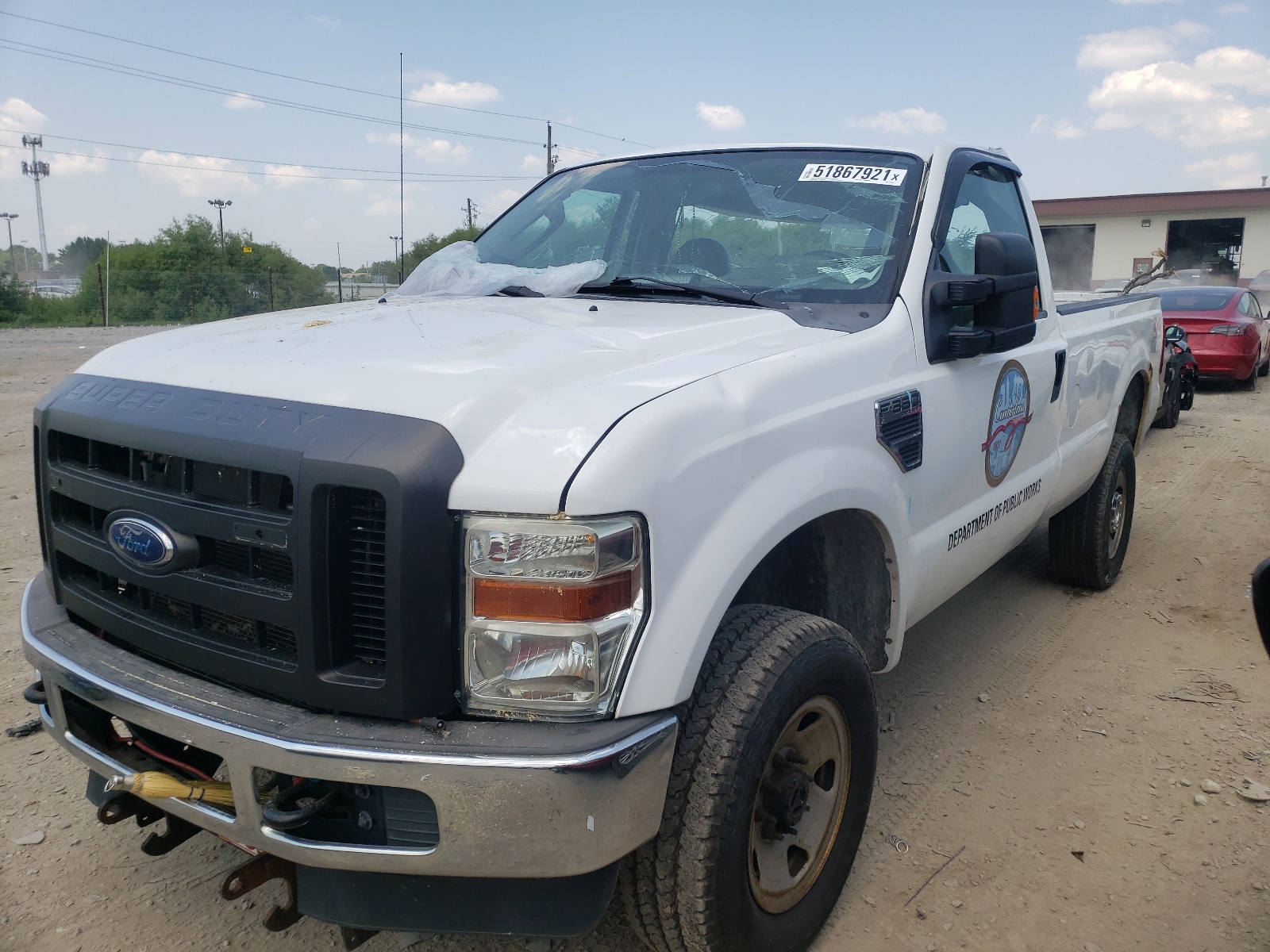 Photo 2 from auction – 2009 FORD F350 SUPER with VIN 1FTWF31589EA39424