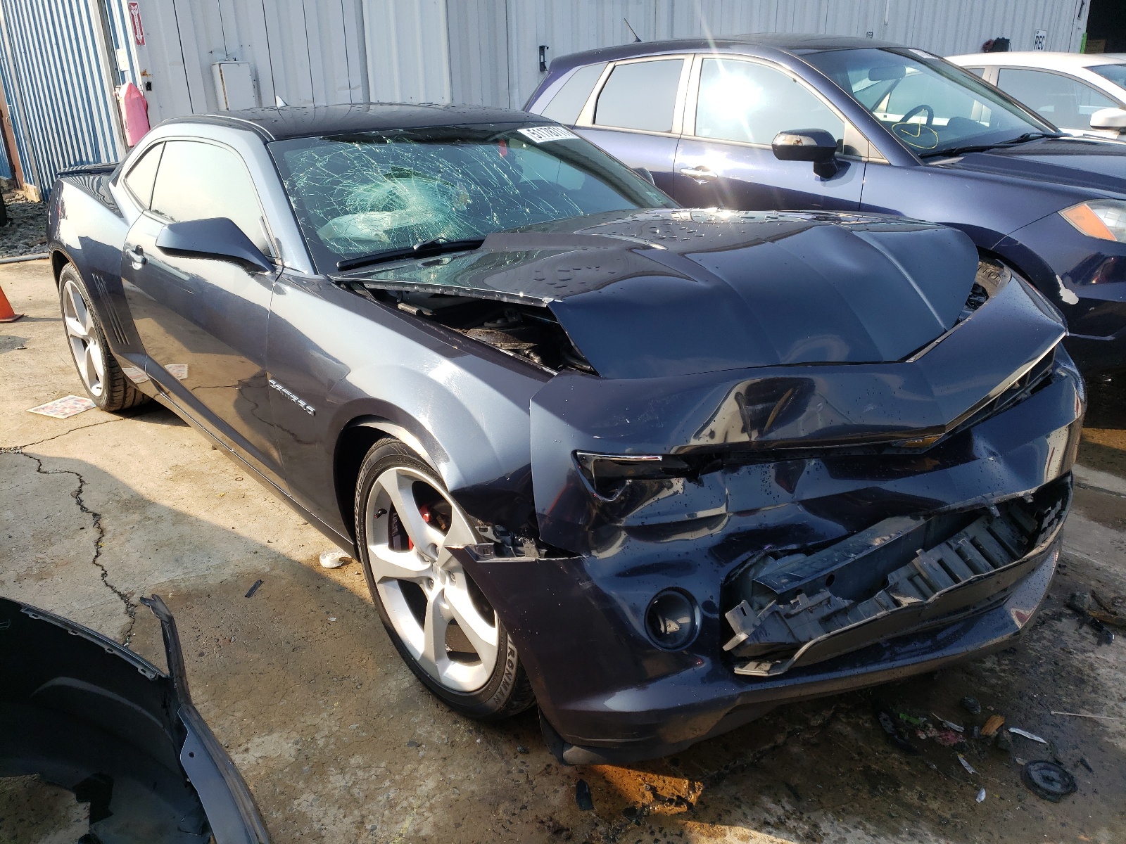 CHEVROLET CAMARO LT 2014 with VIN 2G1FB1E31E9186912 - Photo from auction