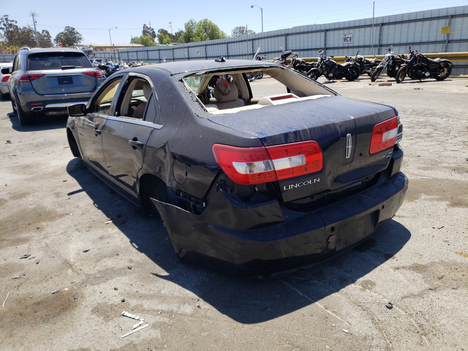Photo 3 from auction – 2008 LINCOLN MKZ with VIN 3LNHM26T78R618184