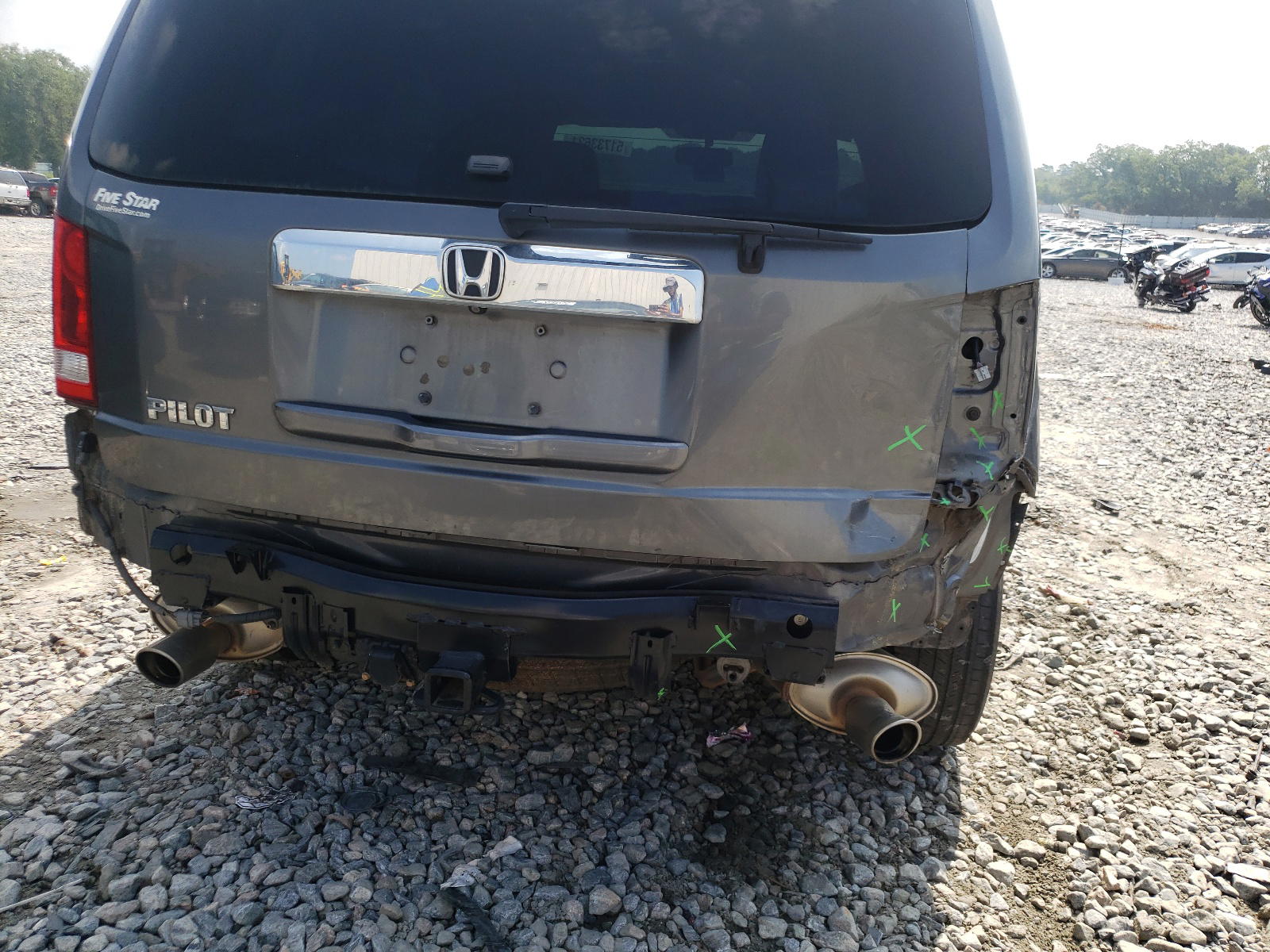Photo 9 from auction – 2013 HONDA PILOT EXLN with VIN 5FNYF3H71DB026652