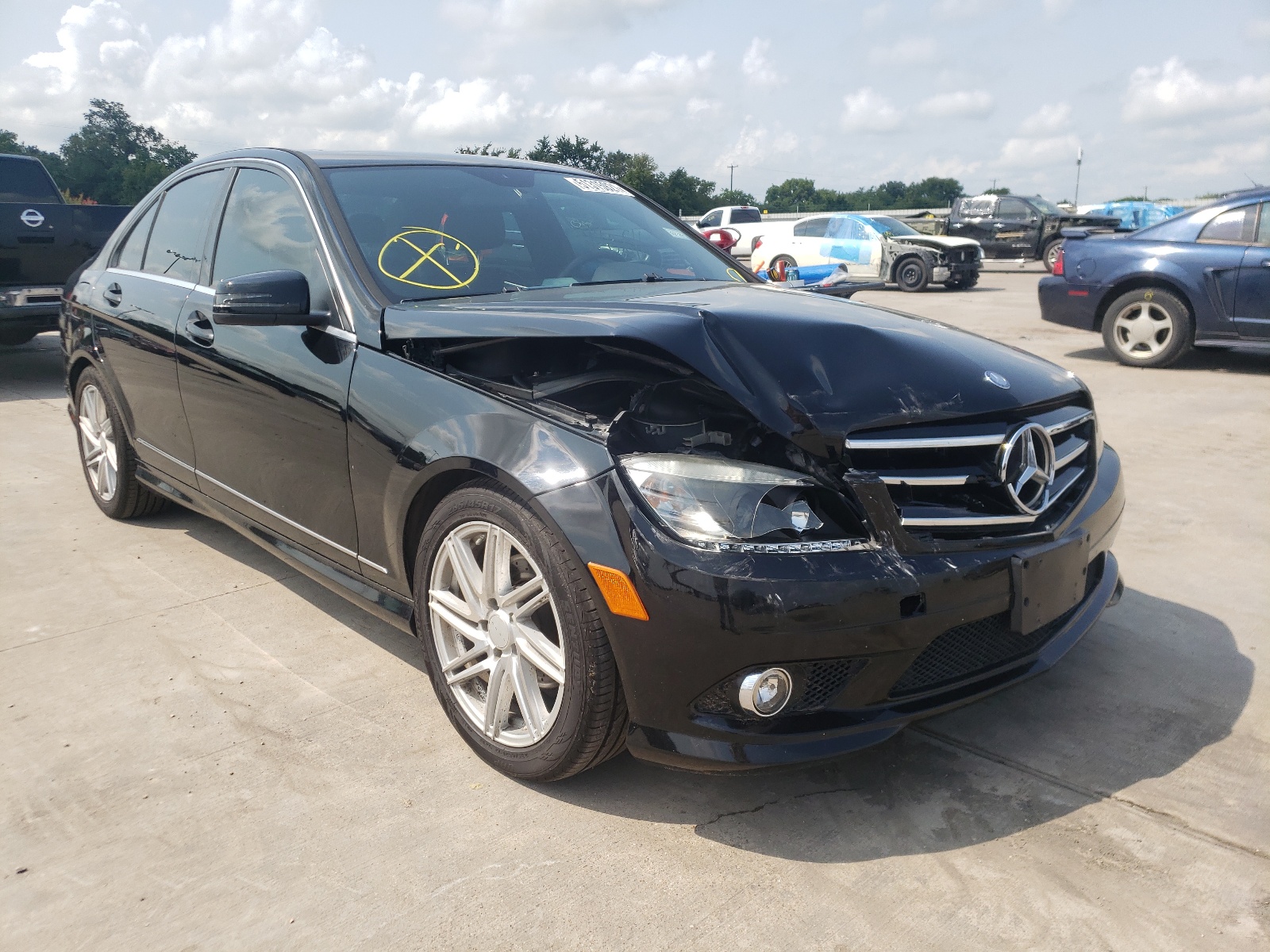 Photo 1 from auction – 2010 MERCEDES-BENZ C 300 with VIN WDDGF5EB4AR087635