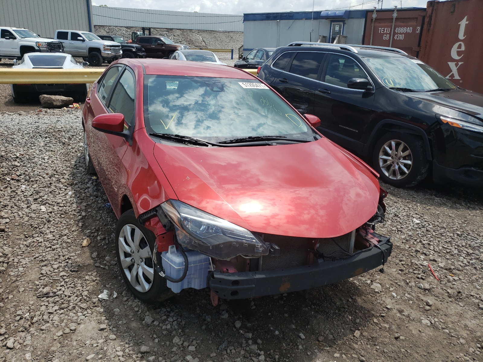 Photo 1 from auction – 2019 TOYOTA COROLLA L with VIN 5YFBURHE1KP869099