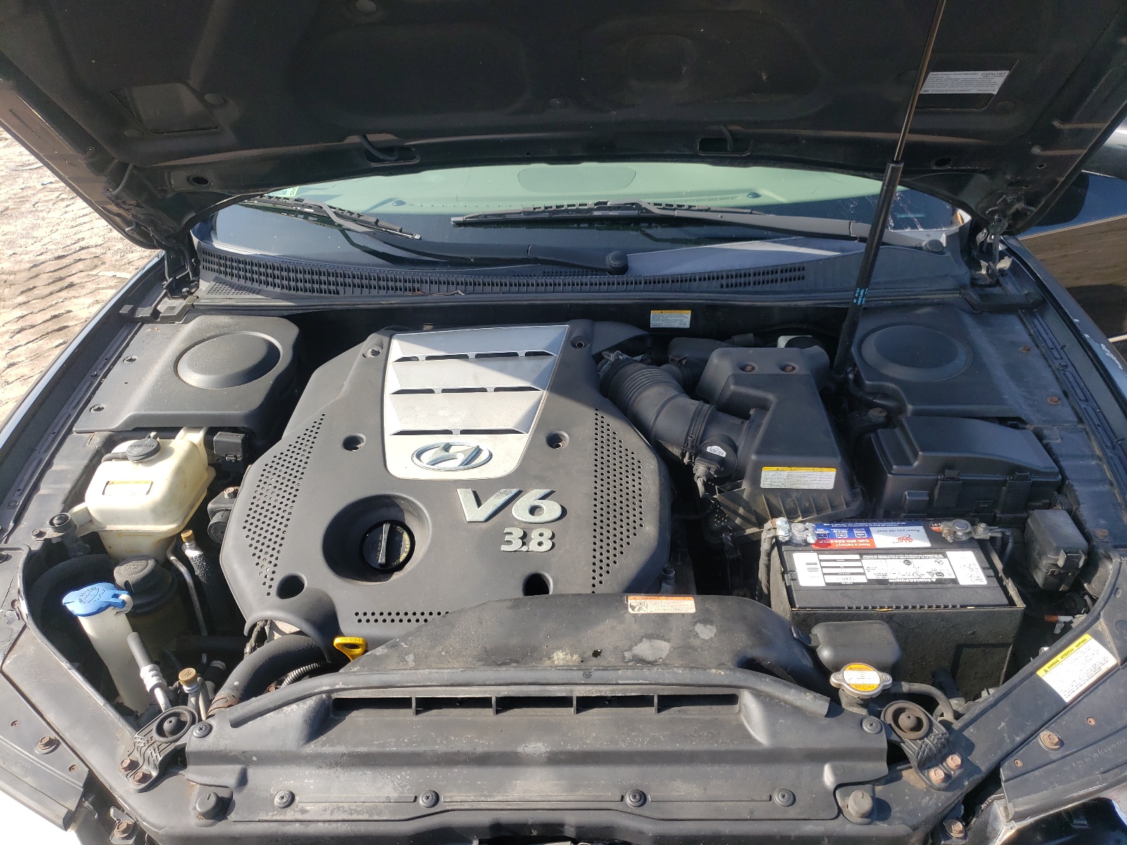 Photo 7 from auction – 2007 HYUNDAI AZERA SE with VIN KMHFC46F67A148819