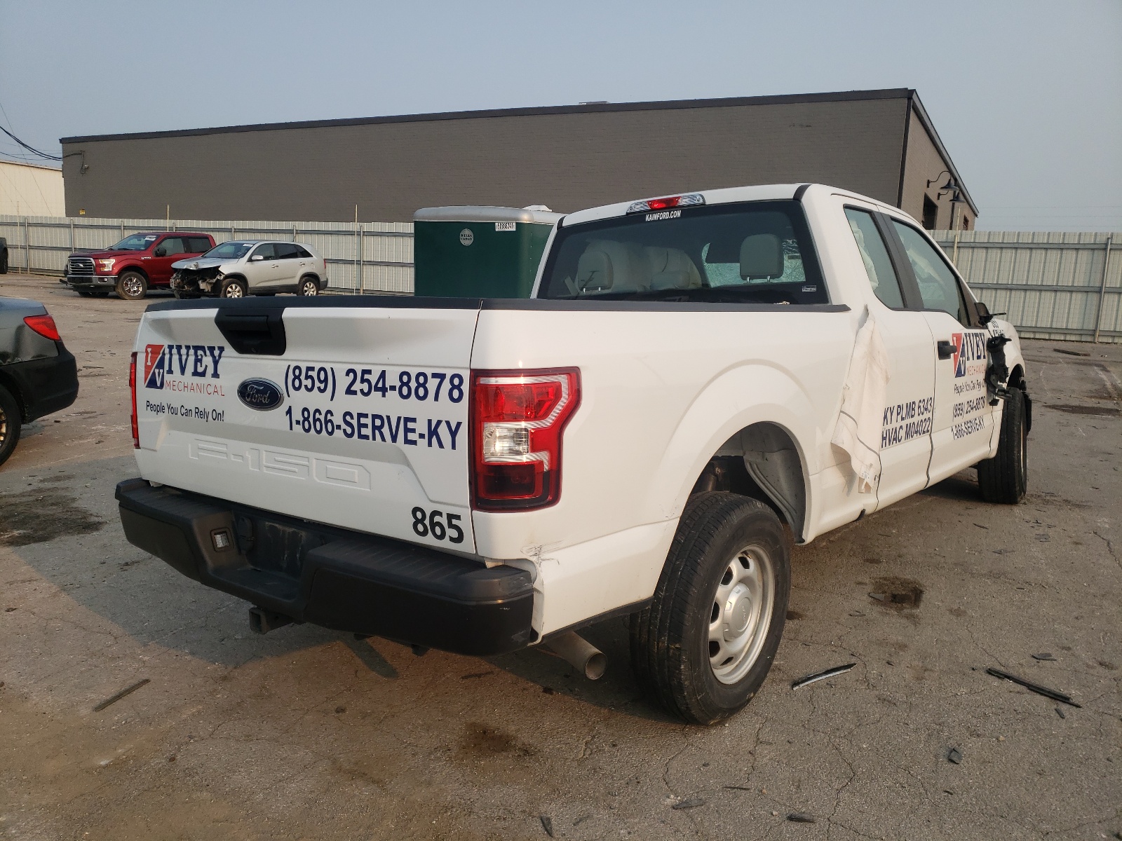 Photo 4 from auction – 2018 FORD F150 SUPER with VIN 1FTEX1CP0JFE16841