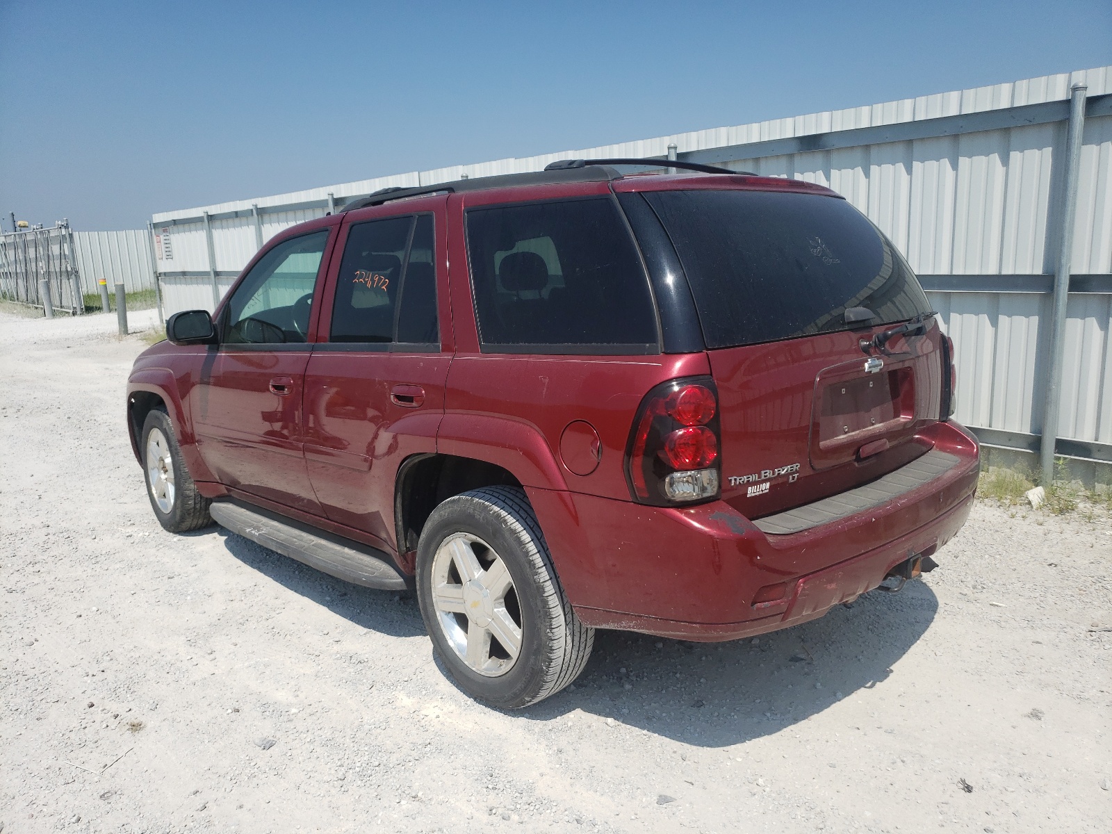 Photo 3 from auction – 2008 CHEVROLET TRAILBLAZE with VIN 1GNDT13S082115796