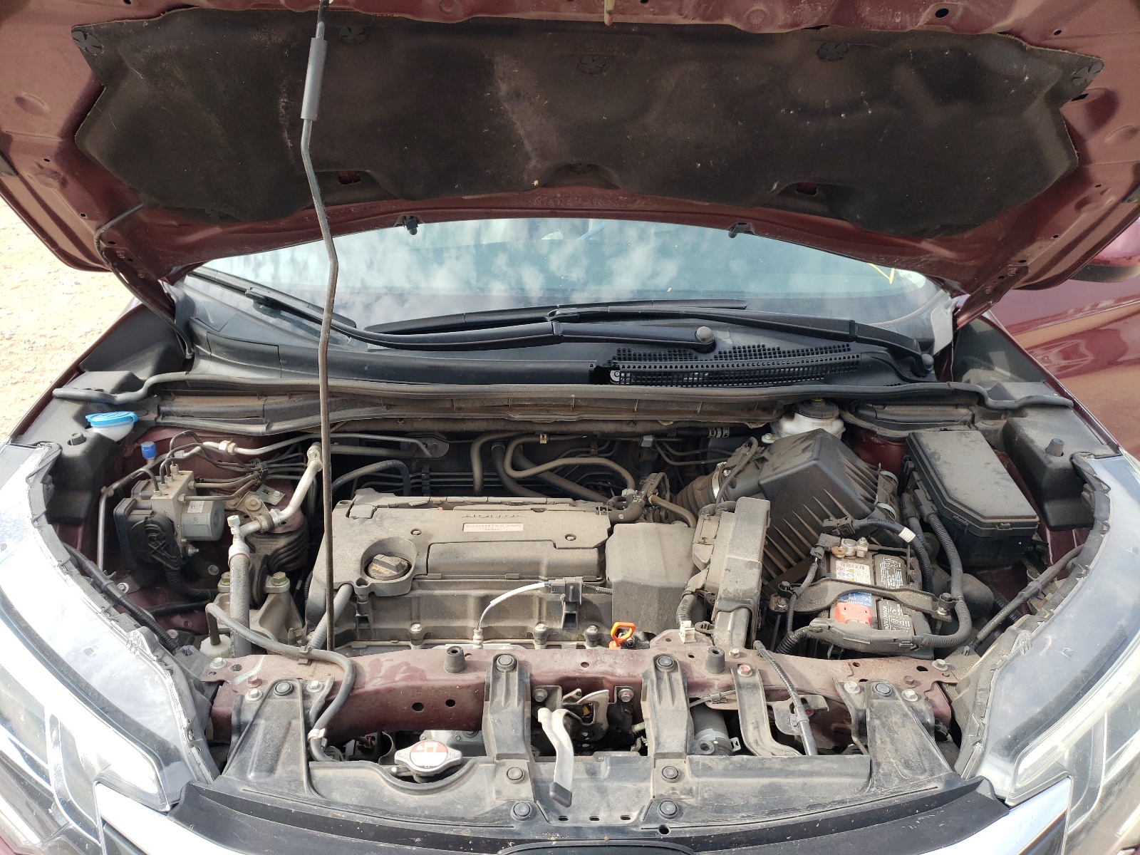 Photo 7 from auction – 2016 HONDA CR-V EX with VIN 2HKRM4H50GH680000