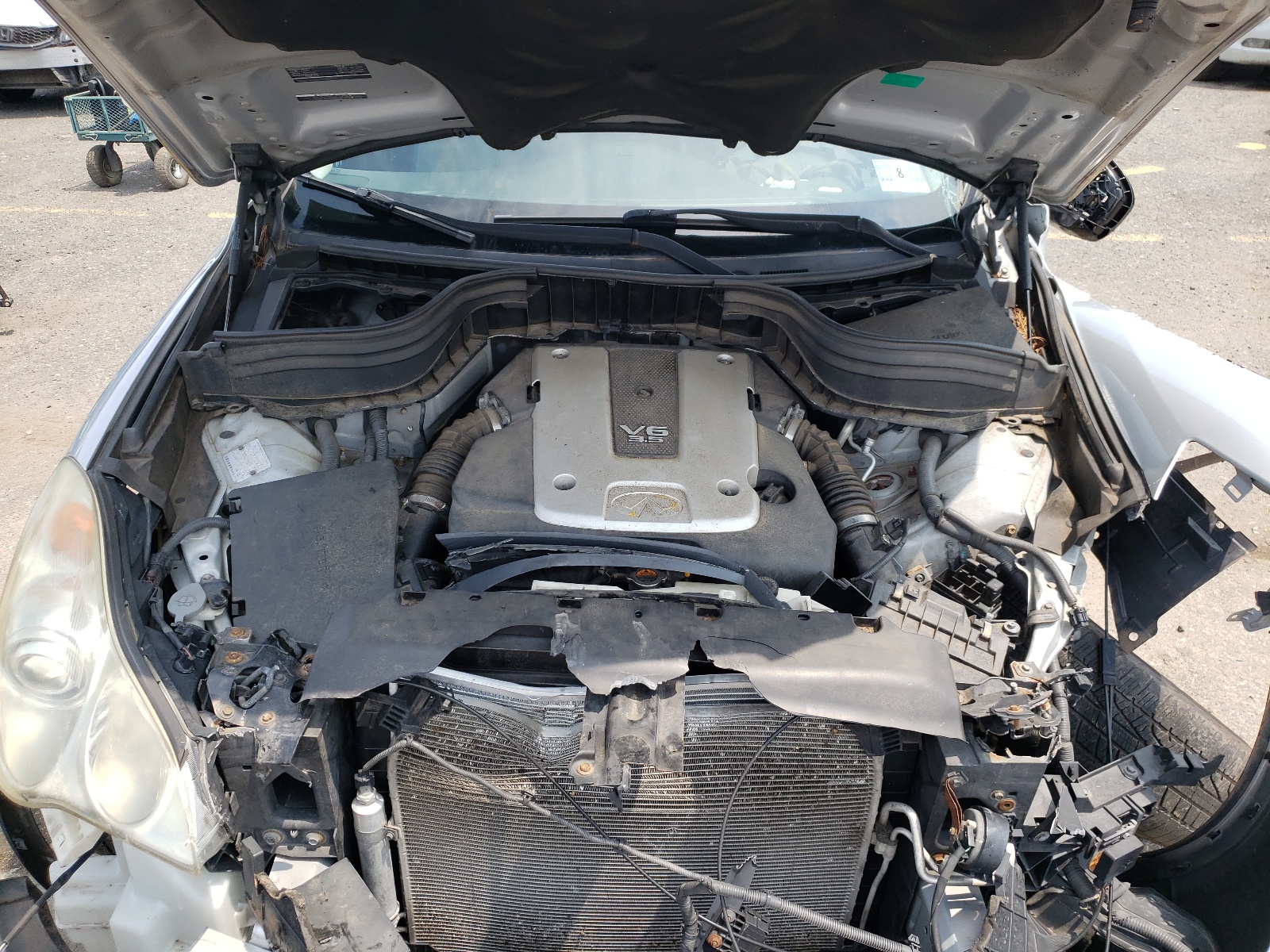 Photo 7 from auction – 2010 INFINITI EX35 BASE with VIN JN1AJ0HR7AM751212