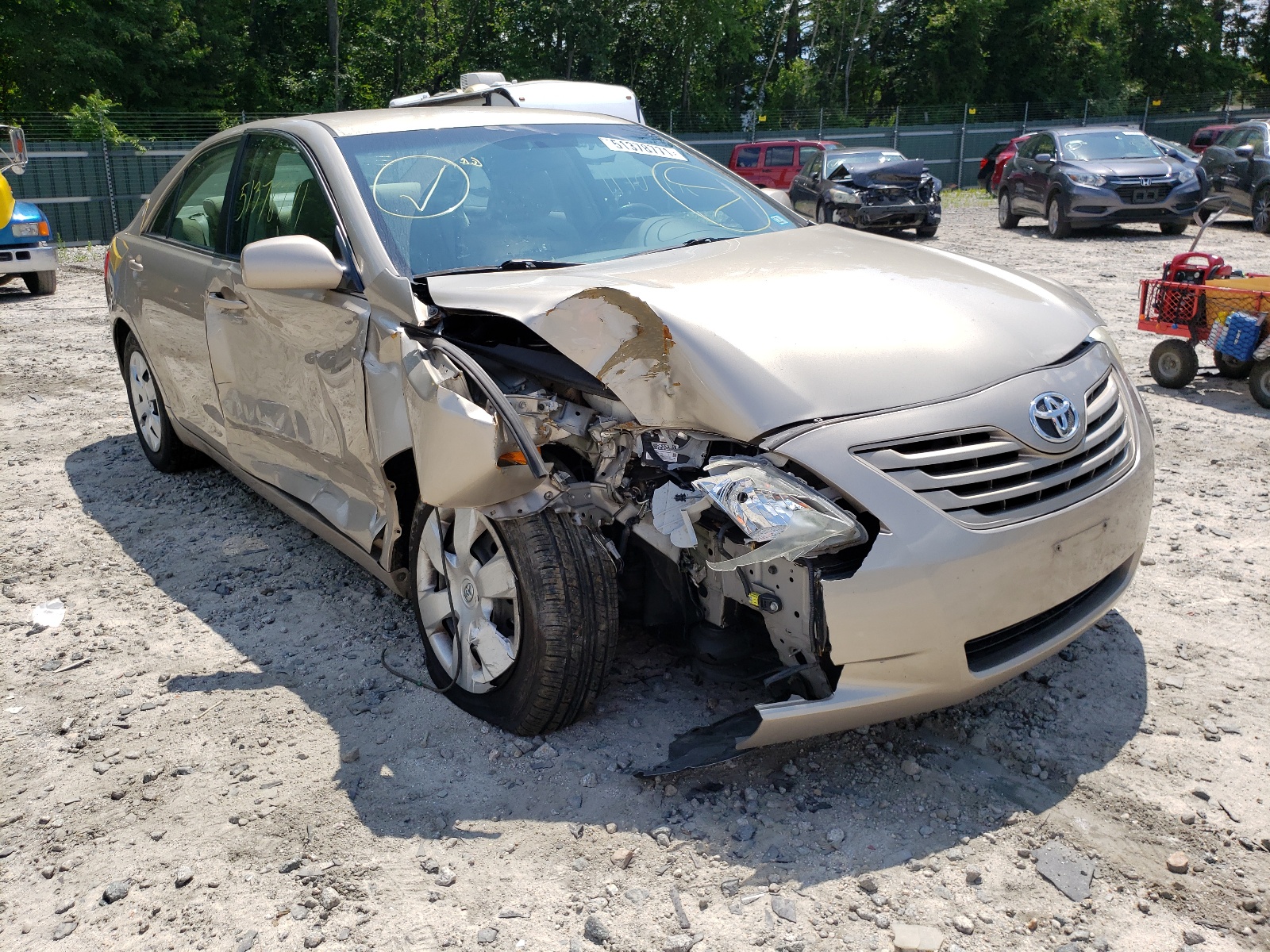 Photo 1 from auction – 2008 TOYOTA CAMRY CE with VIN 4T1BE46K88U230153