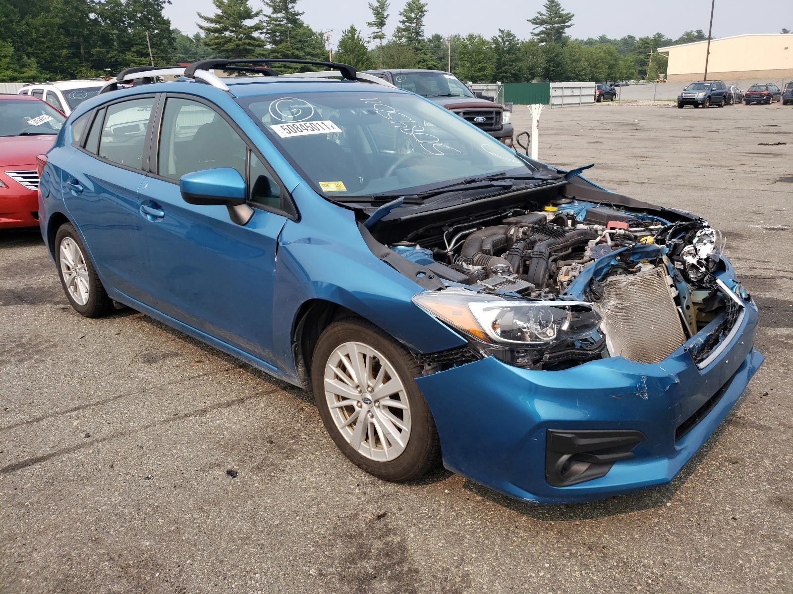 SUBARU IMPREZA PR 2017 with VIN 4S3GTAB68H3731010 - Photo from auction
