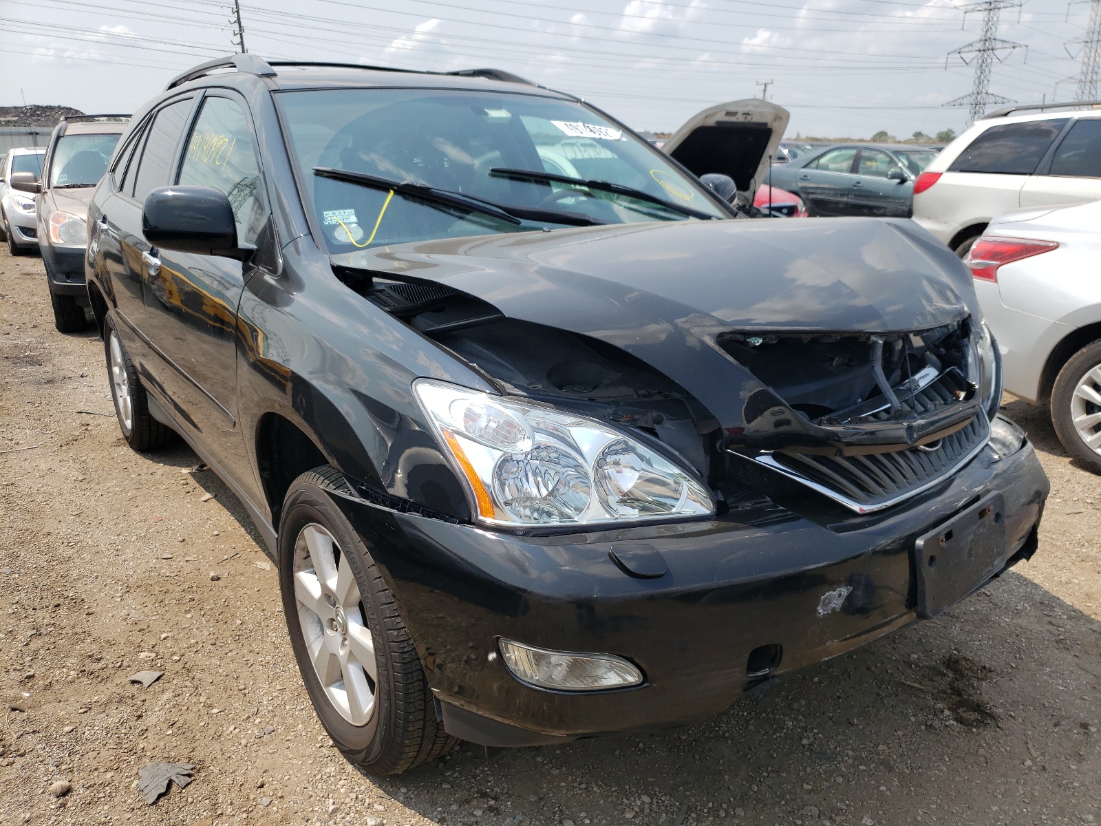 LEXUS RX 350 2009 with VIN 2T2HK31U19C111851 - Photo from auction