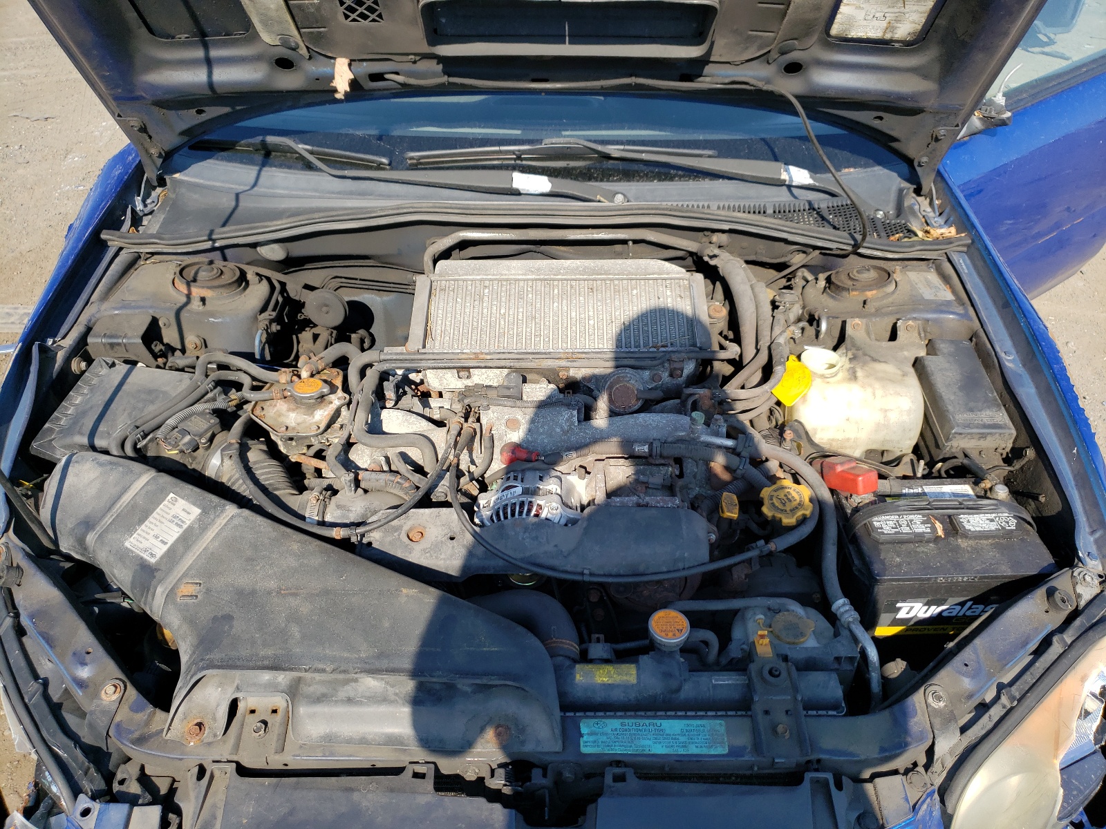 Photo 7 from auction – 2004 SUBARU IMPREZA WR with VIN JF1GG29634G813476