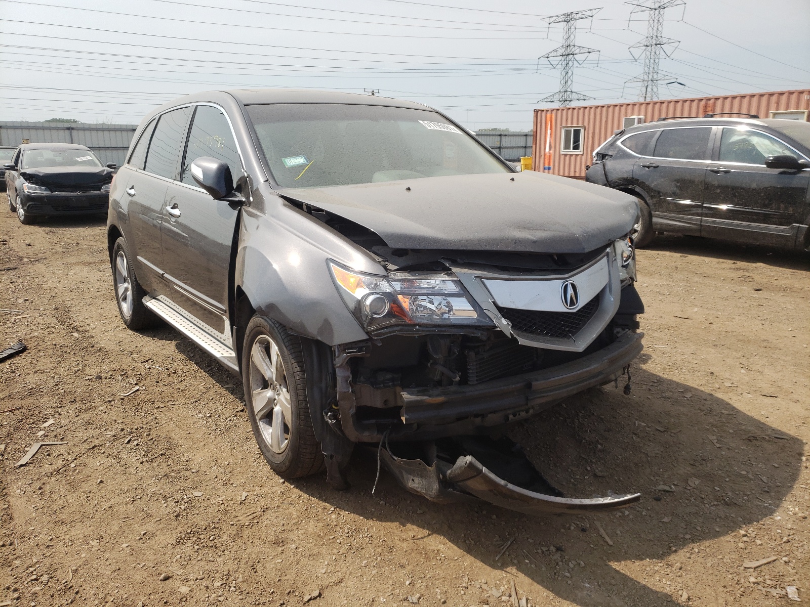 Photo 1 from auction – 2011 ACURA MDX TECHNO with VIN 2HNYD2H49BH538814
