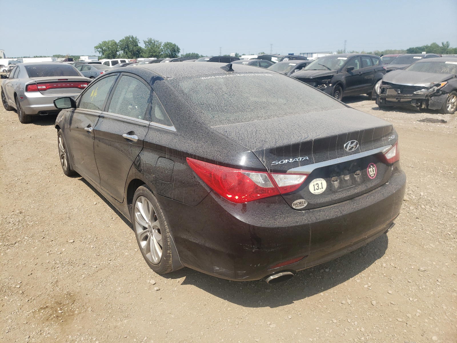 Photo 3 from auction – 2012 HYUNDAI SONATA SE with VIN 5NPEC4AB2CH405921