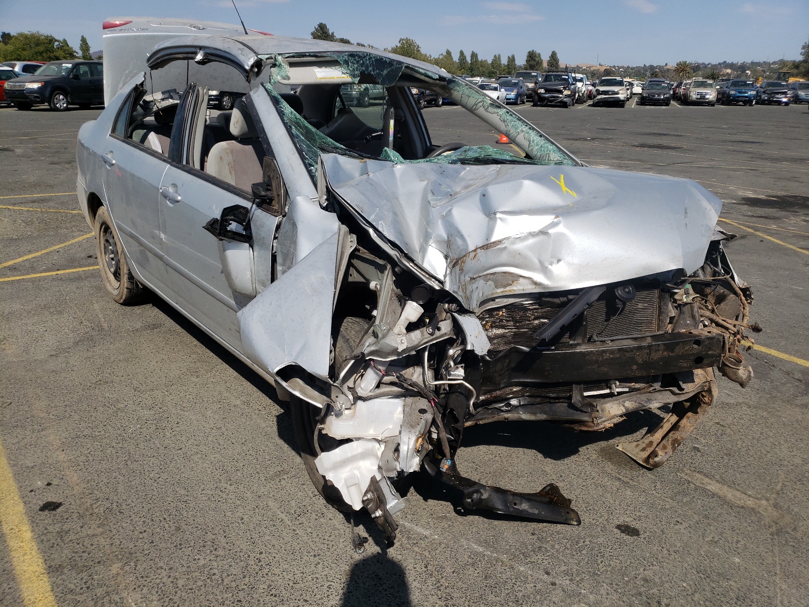 Photo 1 from auction – 2007 TOYOTA COROLLA CE with VIN 1NXBR32EX7Z903439