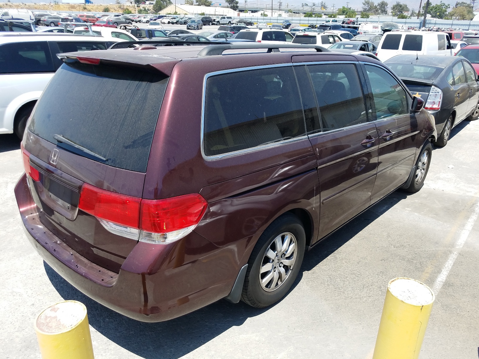Photo 4 from auction – 2010 HONDA ODYSSEY EX with VIN 5FNRL3H60AB087054