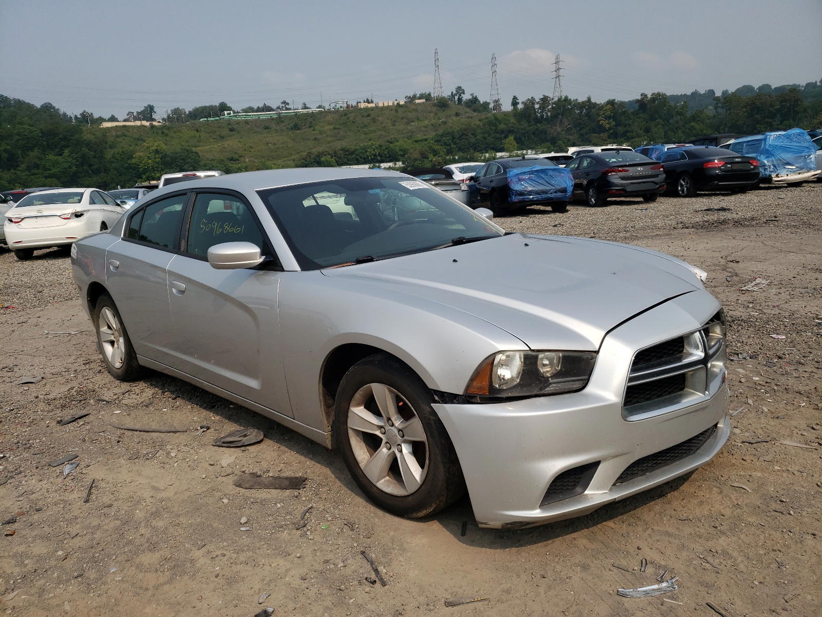 DODGE CHARGER SE 2012 with VIN 2C3CDXBG3CH120206 - Photo from auction