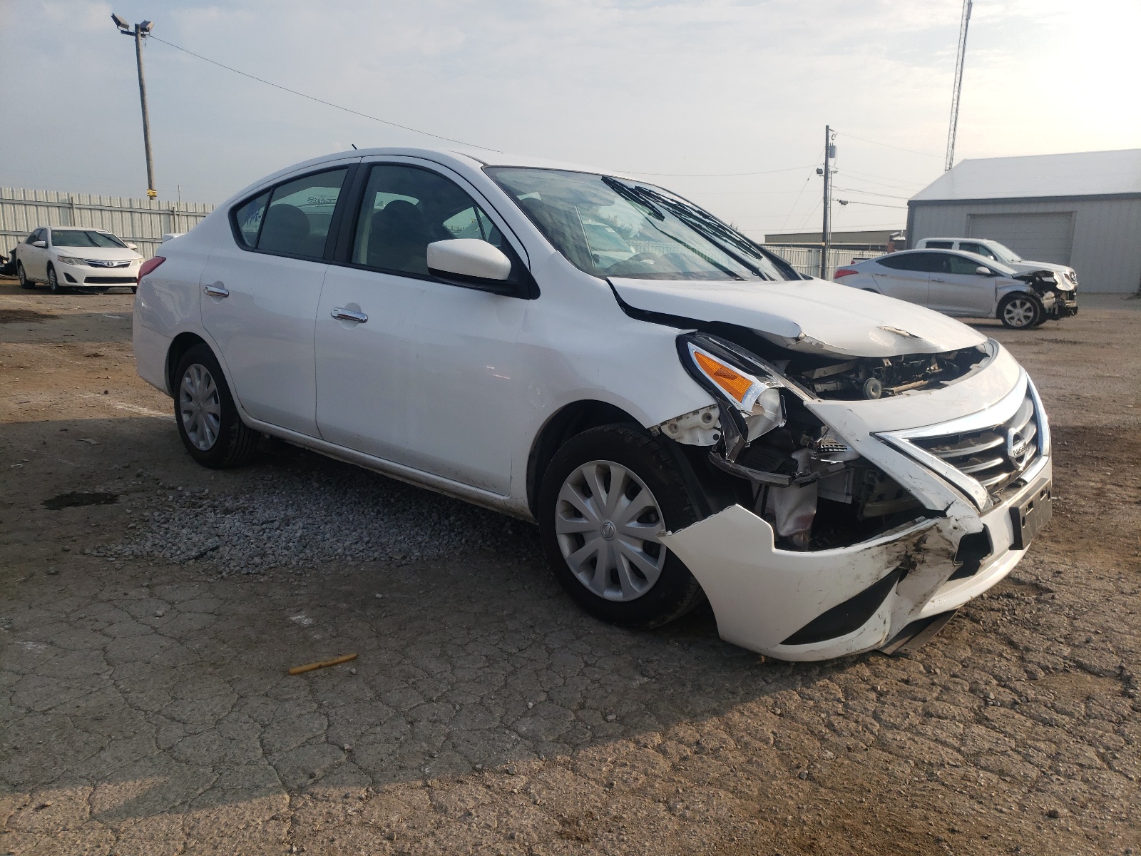 Photo 1 from auction – 2018 NISSAN VERSA S with VIN 3N1CN7AP7JL833742