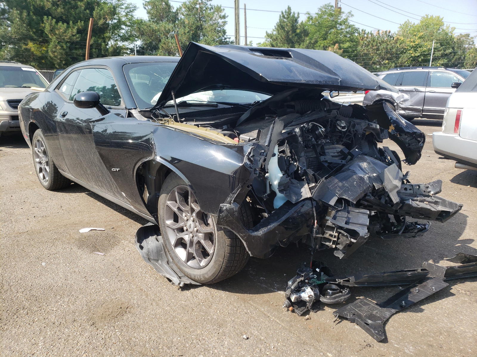 DODGE CHALLENGER 2018 with VIN 2C3CDZGG2JH257283 - Photo from auction