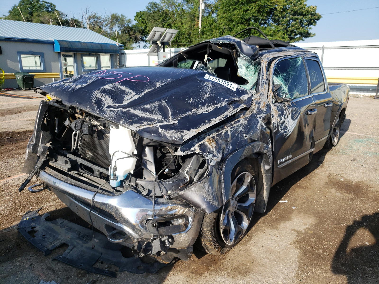 Photo 2 from auction – 2019 RAM 1500 LIMIT with VIN 1C6SRFHT4KN519162