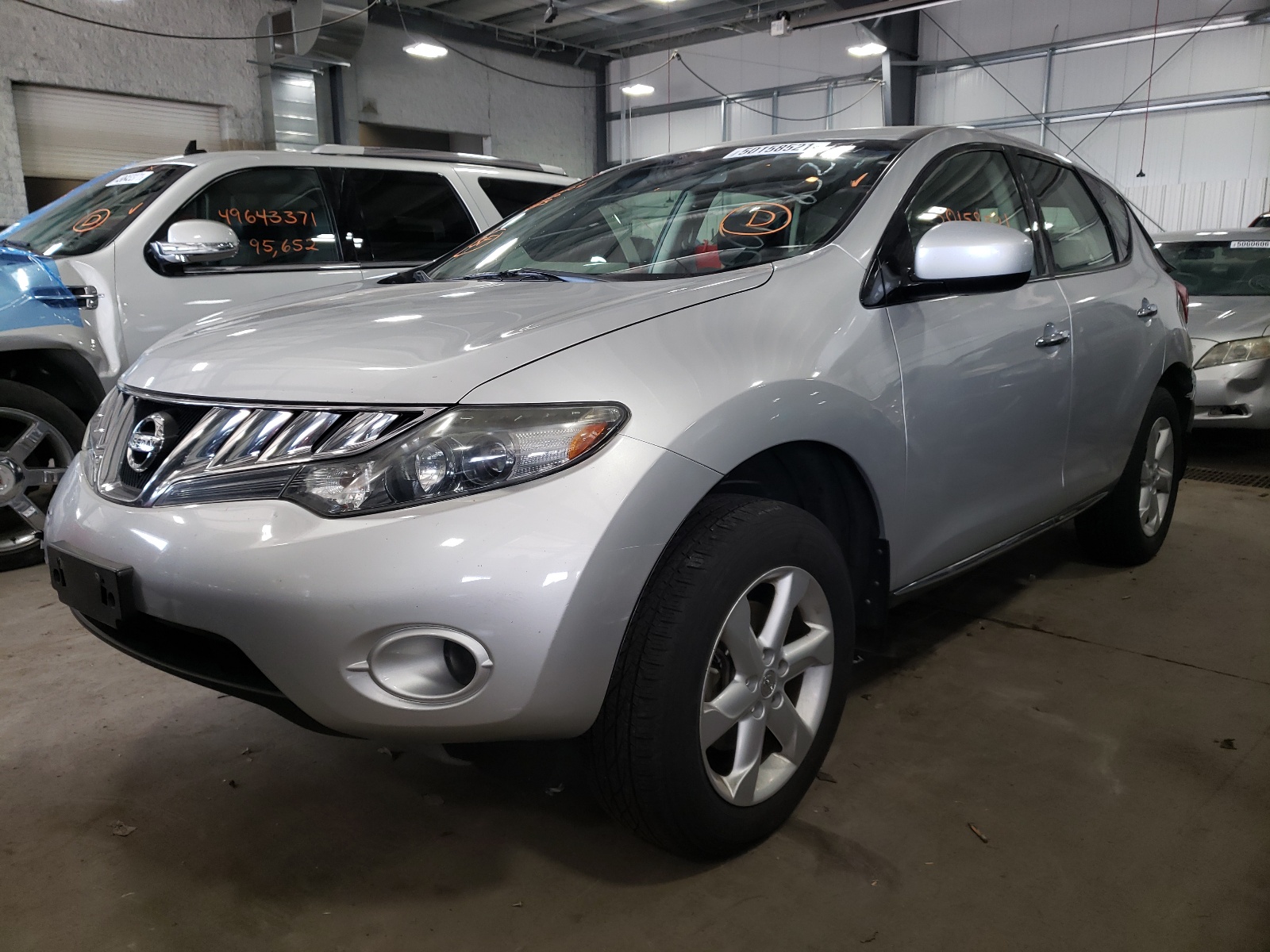 Photo 2 from auction – 2009 NISSAN MURANO S with VIN JN8AZ18W79W153904