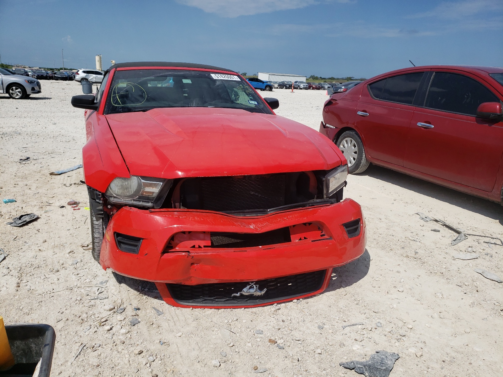 Photo 9 from auction – 2011 FORD MUSTANG with VIN 1ZVBP8EM5B5116764