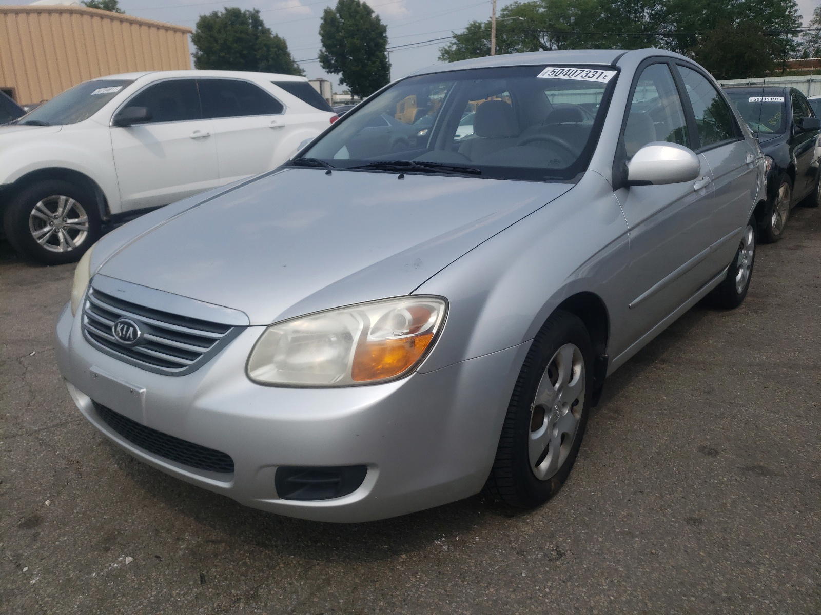 Photo 2 from auction – 2008 KIA SPECTRA EX with VIN KNAFE121385536492