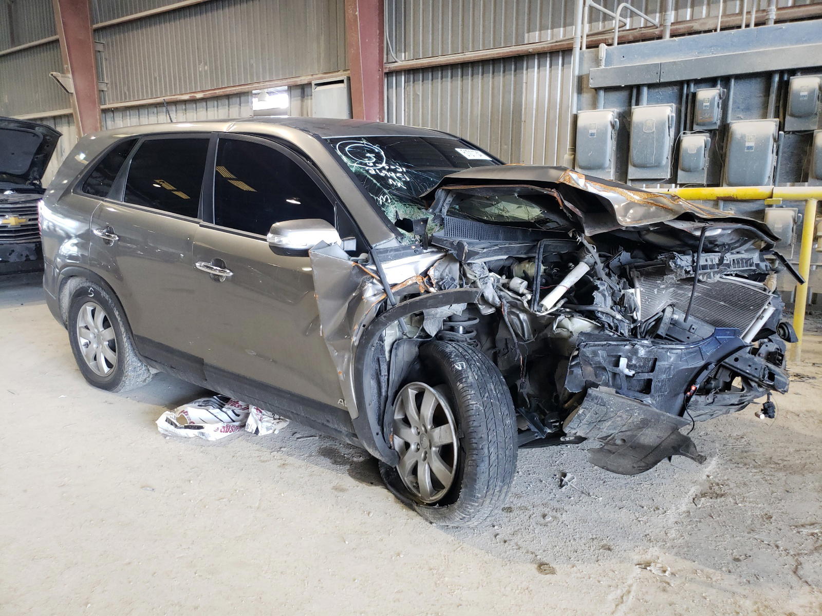 KIA SORENTO BA 2012 with VIN 5XYKTDA64CG269451 - Photo from auction