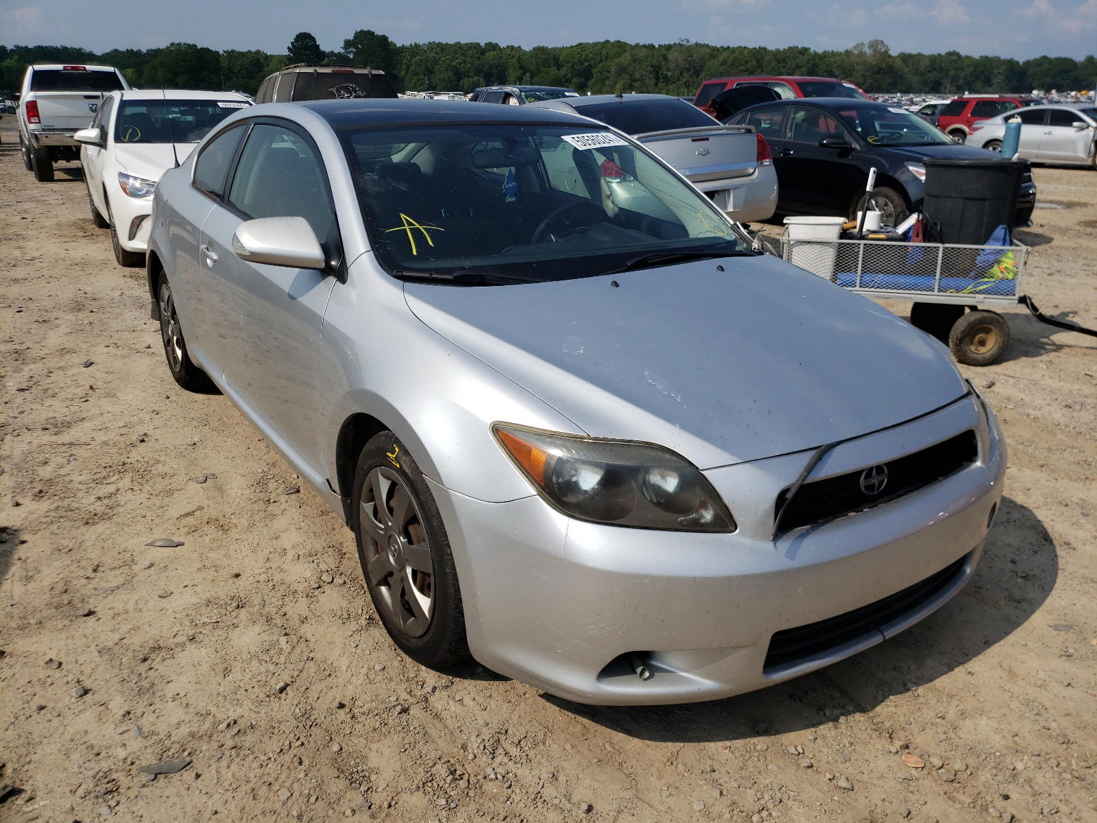 SCION TC 2008 with VIN JTKDE167X80266742 - Photo from auction