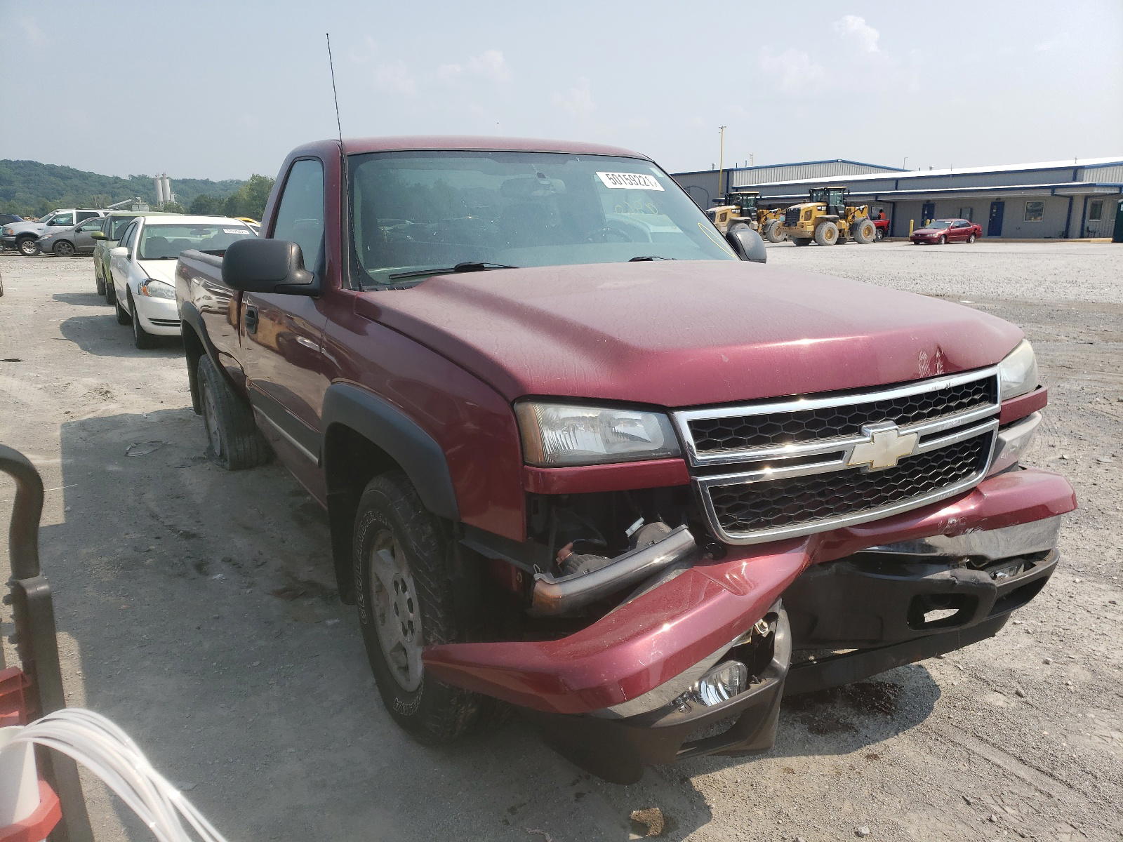 CHEVROLET SILVERADO 2006 with VIN 1GCEK14T36E115682 - Photo from auction