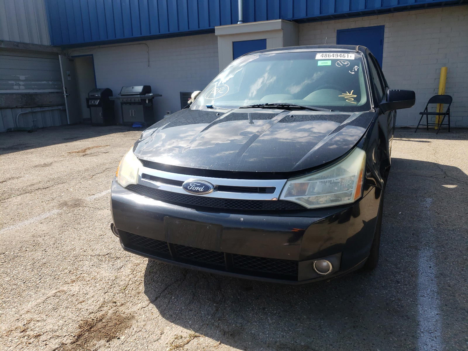 FORD FOCUS SE 2008 with VIN 1FAHP35N08W258957 - Photo from auction