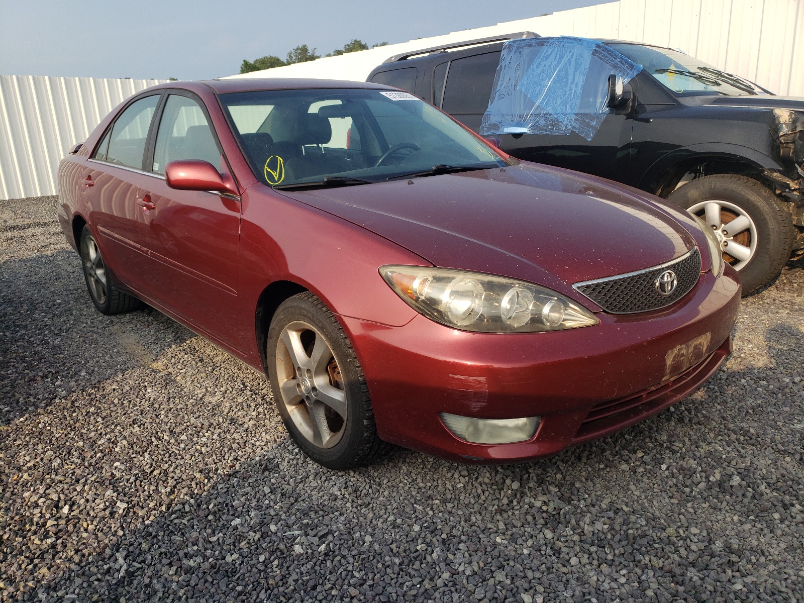 TOYOTA CAMRY 2005 with VIN JTDBA30KX50024466 - Photo from auction