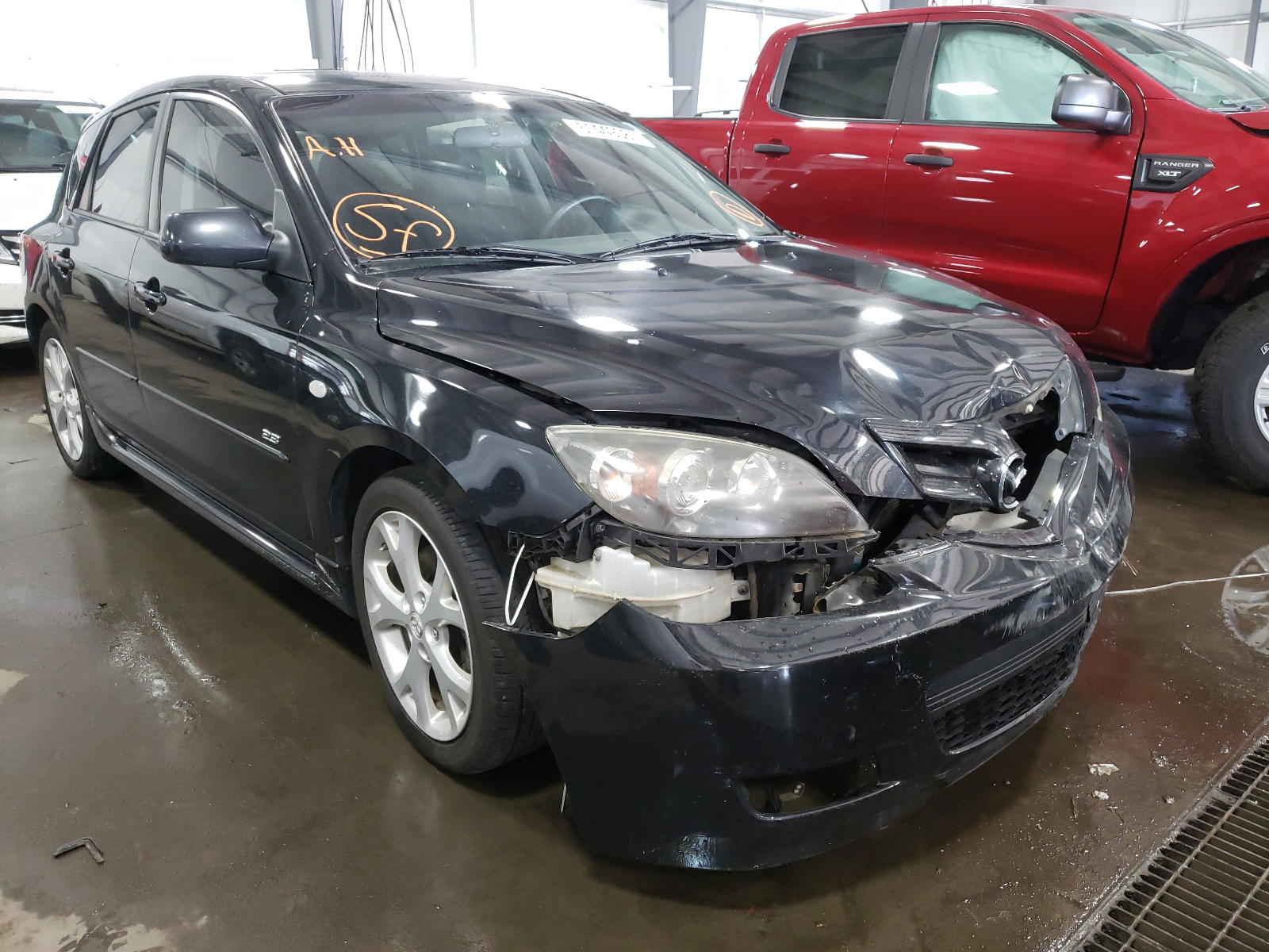 MAZDA 3 S 2009 with VIN JM1BK343X91216096 - Photo from auction