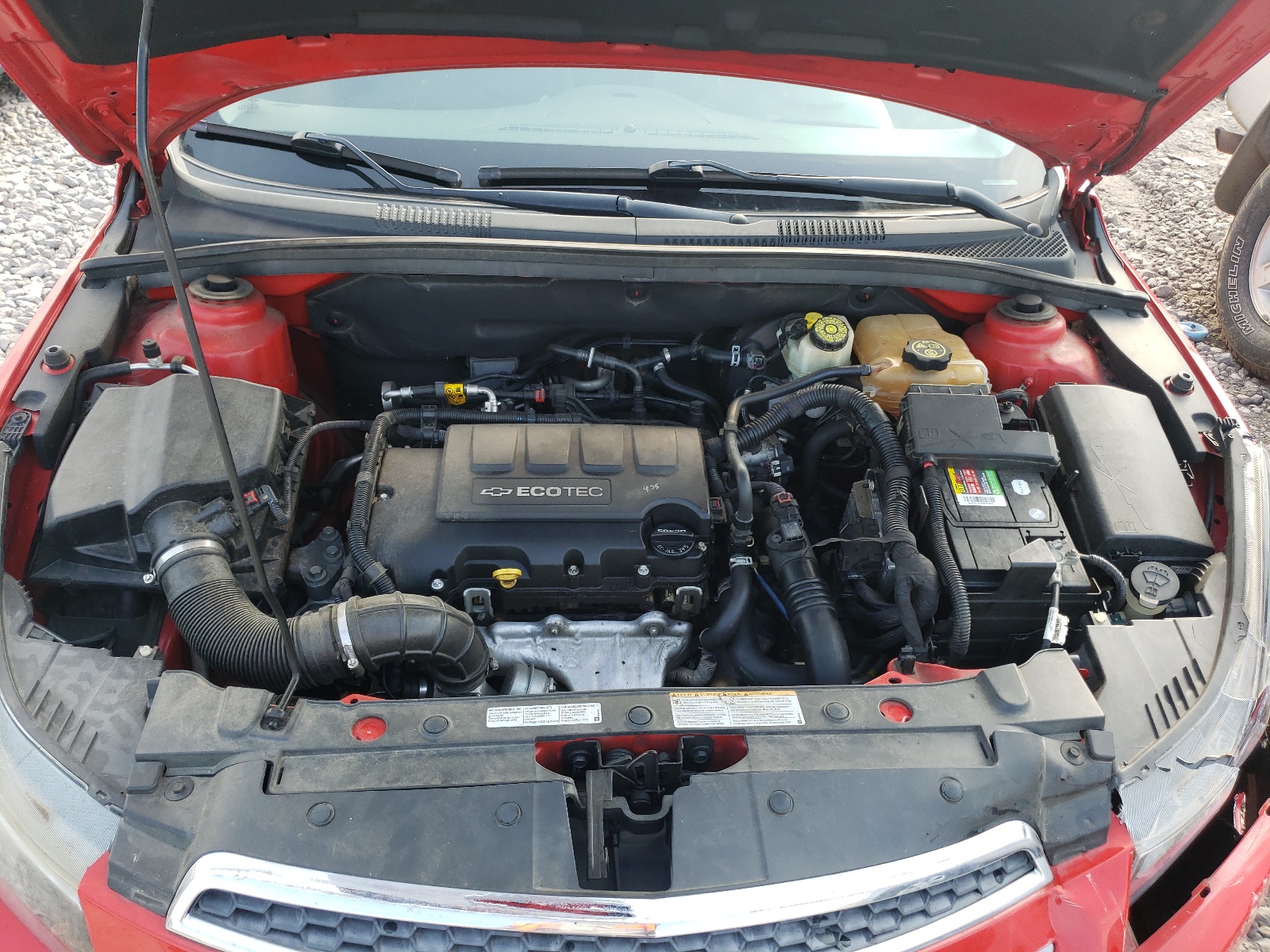 Photo 7 from auction – 2014 CHEVROLET CRUZE LT with VIN 1G1PE5SB4E7391043