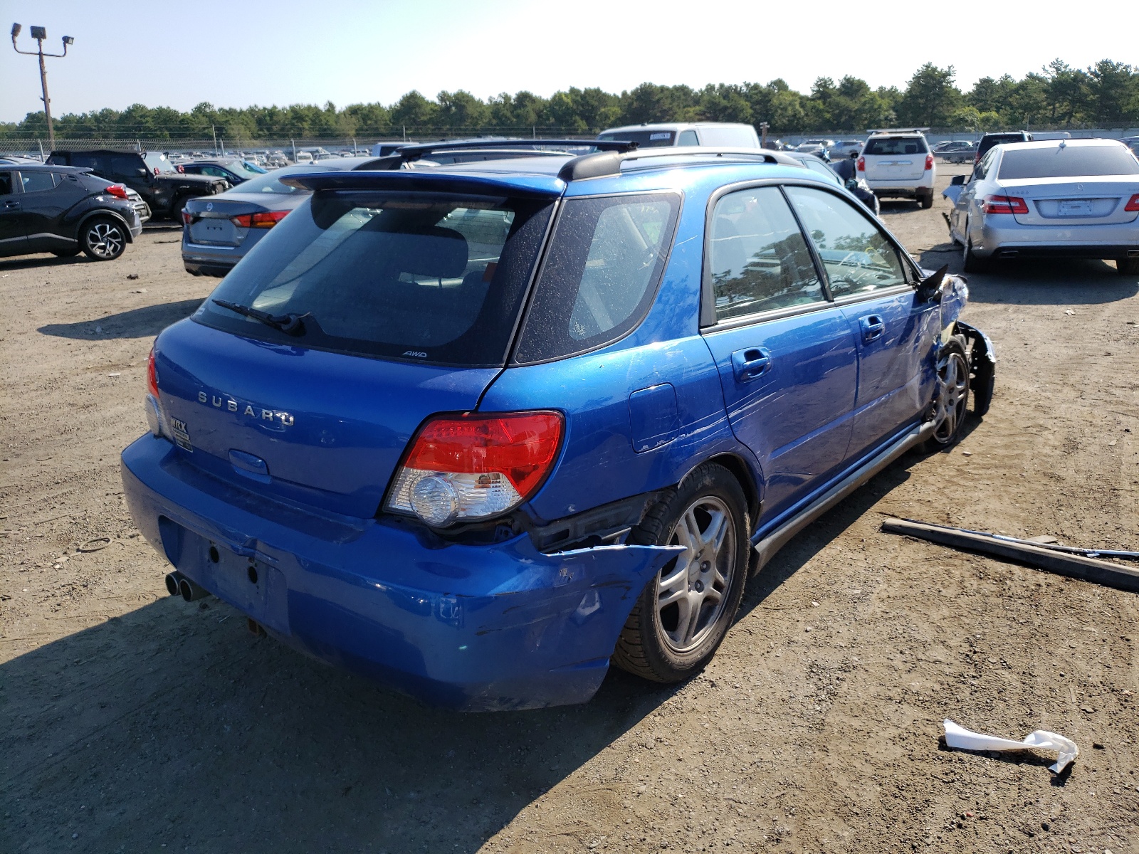 Photo 4 from auction – 2004 SUBARU IMPREZA WR with VIN JF1GG29634G813476