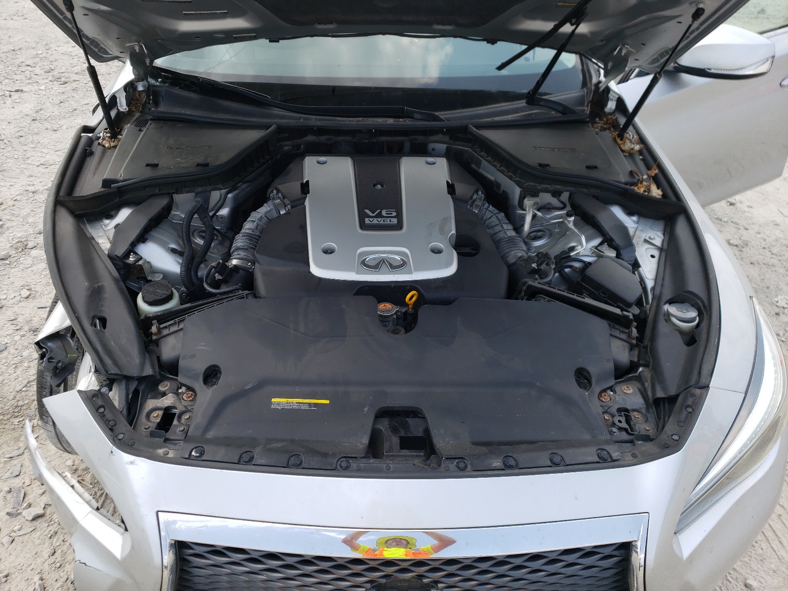 Photo 7 from auction – 2015 INFINITI Q50 BASE with VIN JN1BV7AR5FM393496